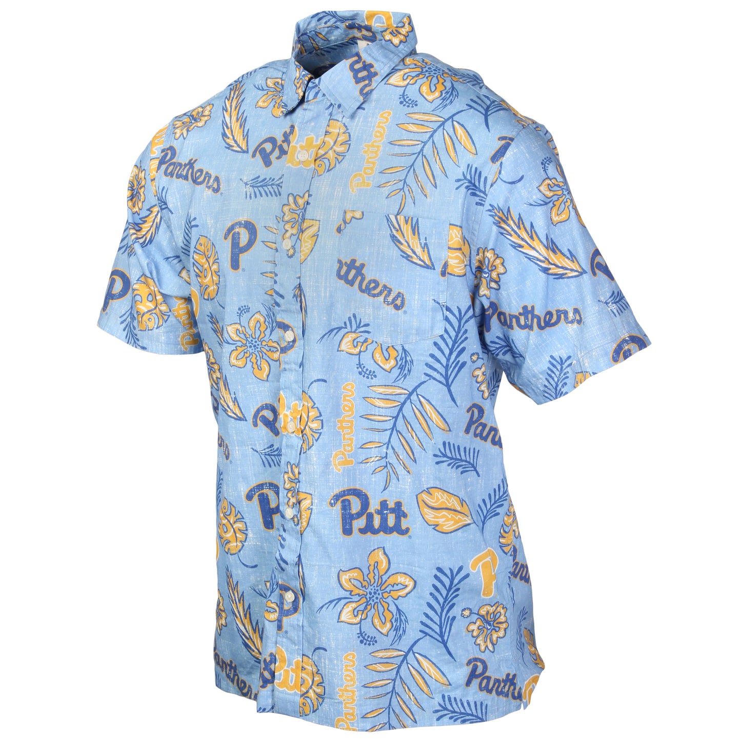 Pittsburgh Panthers Men's Vintage Floral Shirt