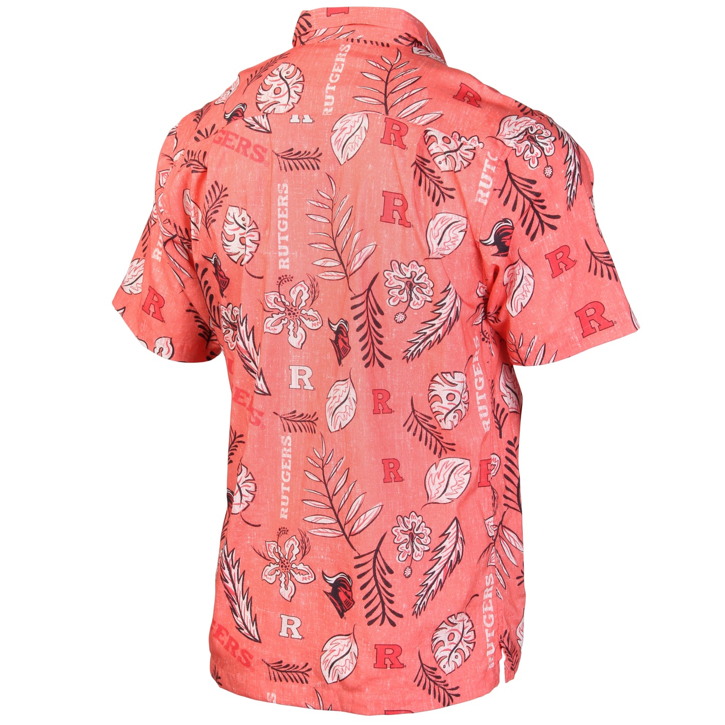 Rutgers Scarlet Knights Men's Vintage Floral Shirt