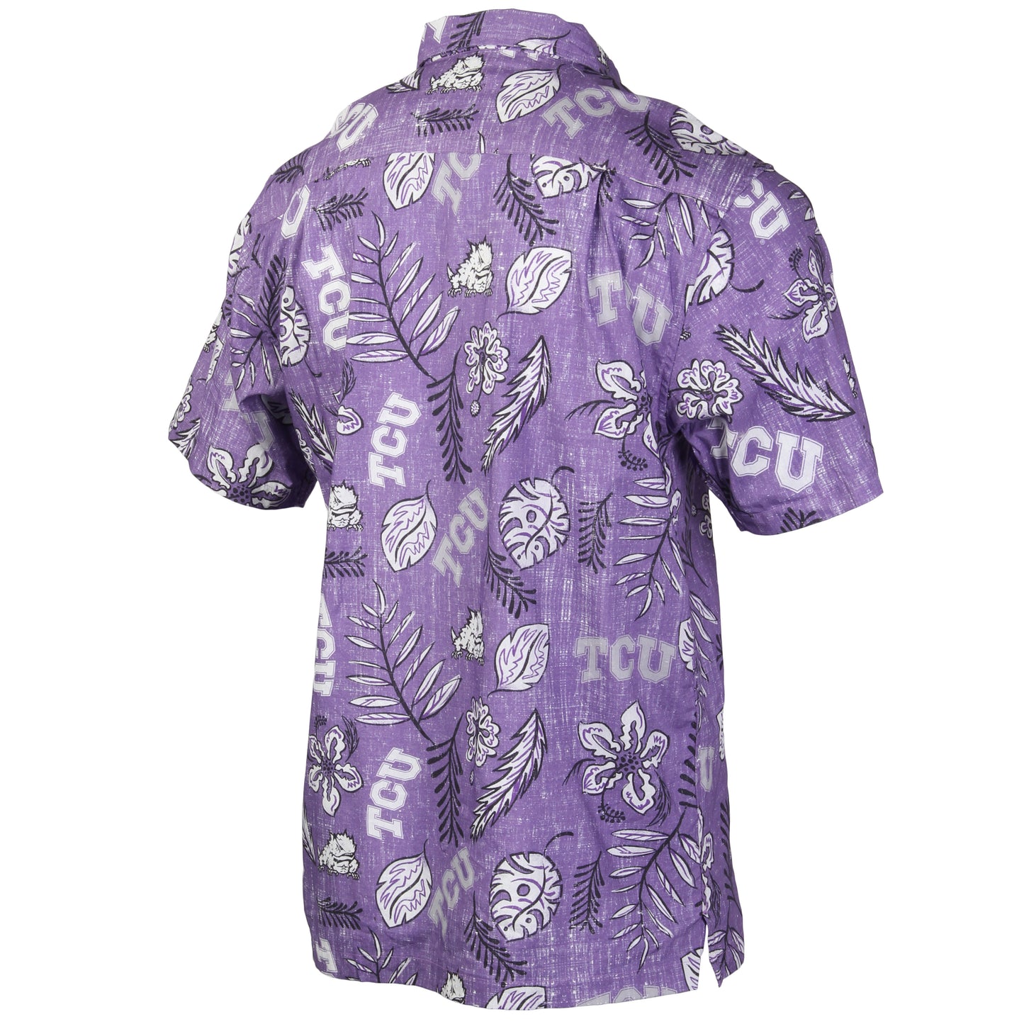 TCU Horned Frogs Men's Vintage Floral Shirt