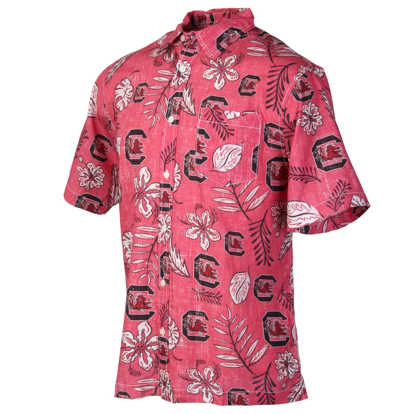 South Carolina Gamecocks Men's Vintage Floral Shirt