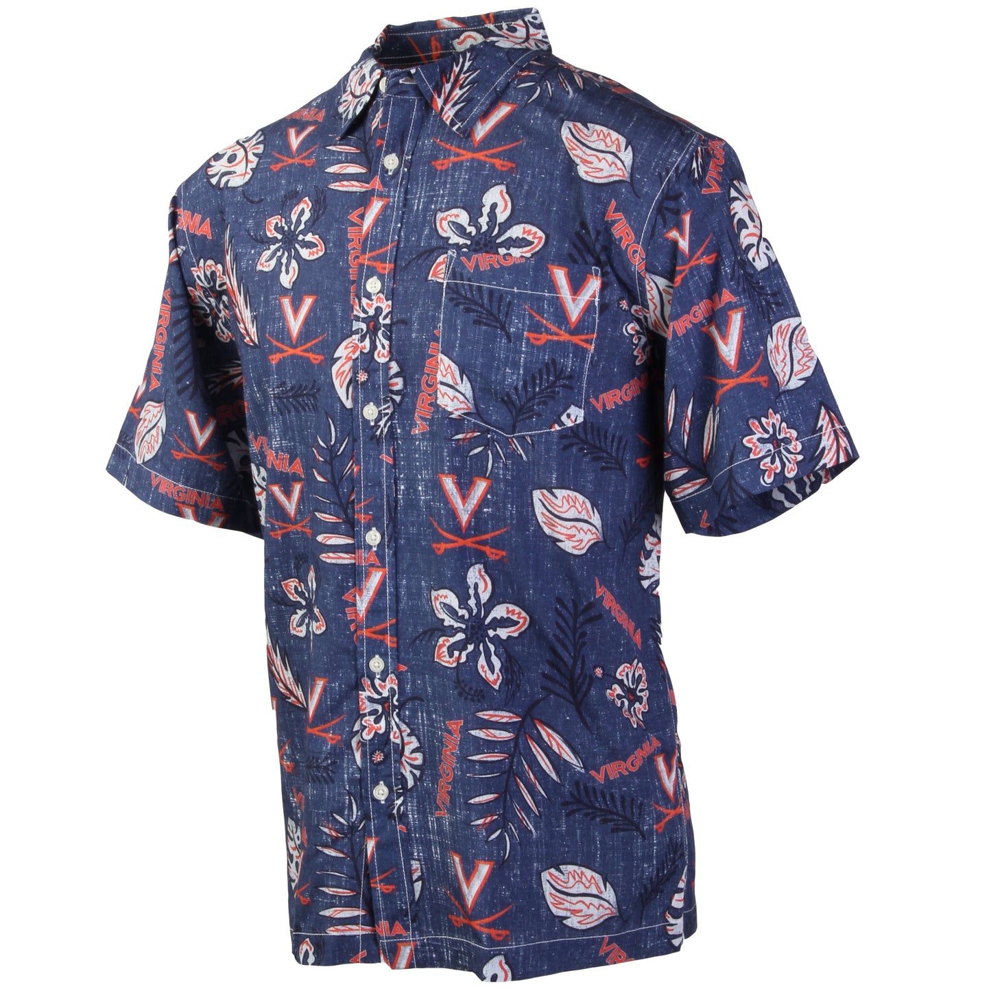 Virginia Cavaliers Men's Vintage Floral Shirt