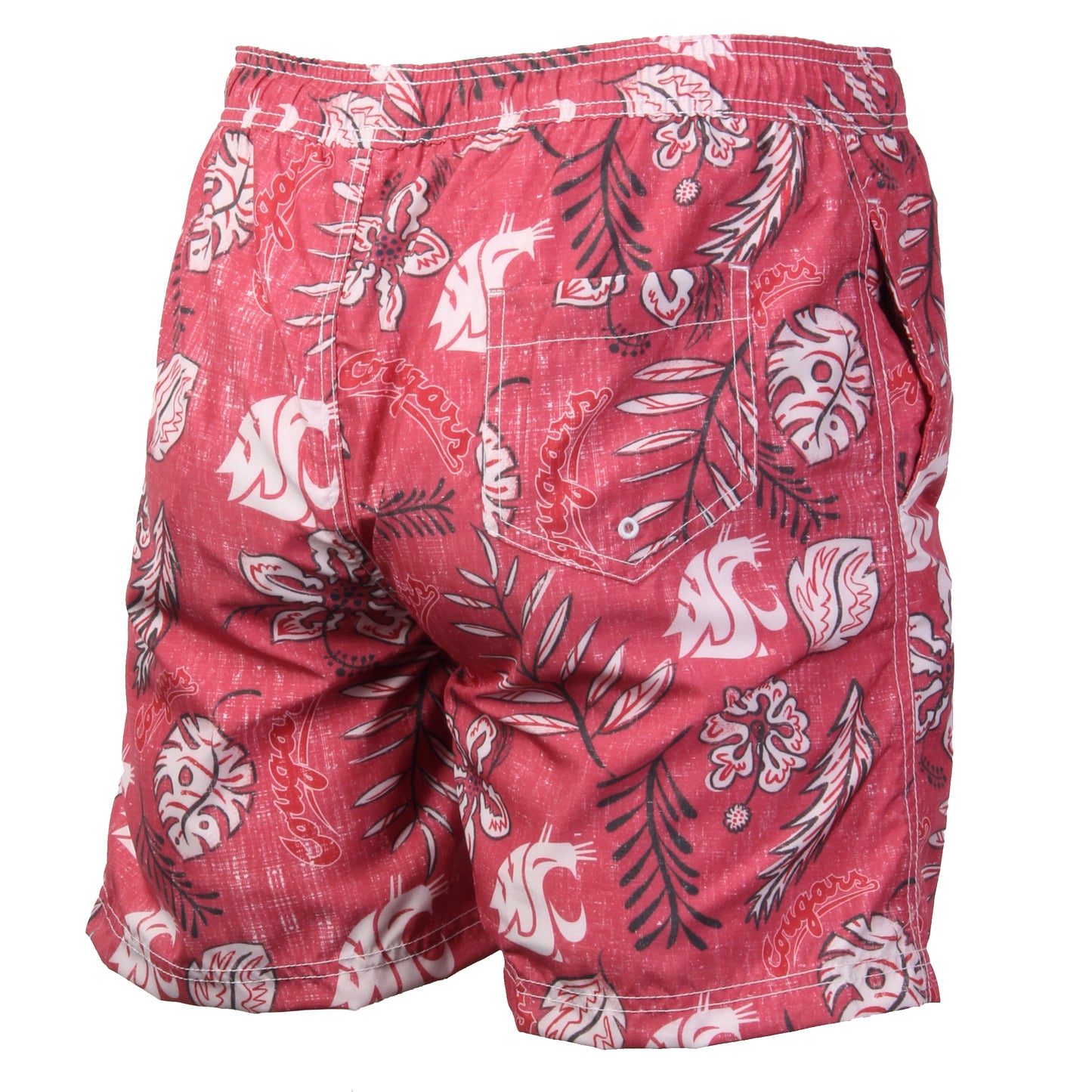 Washington State Cougars Men's Vintage Swim Trunk