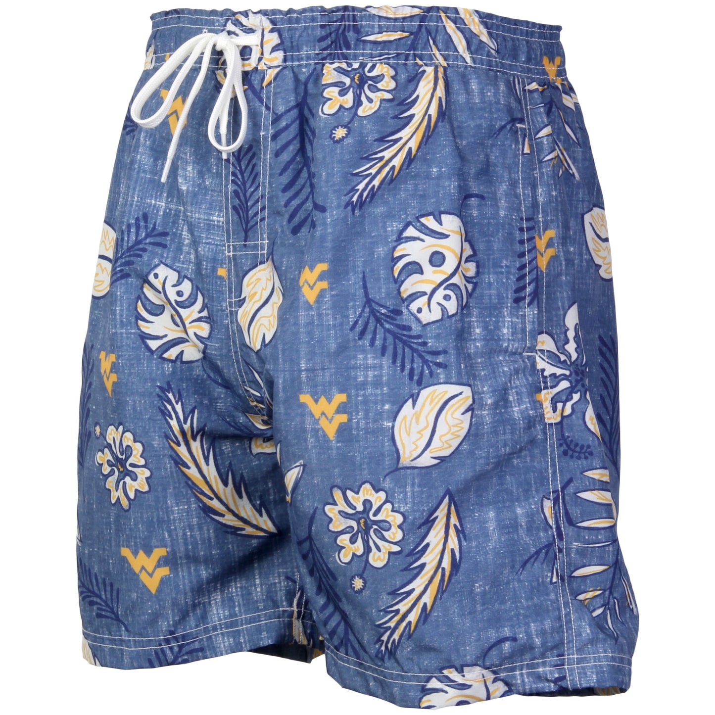 West Virginia Mountaineers Men's Vintage Swim Trunk