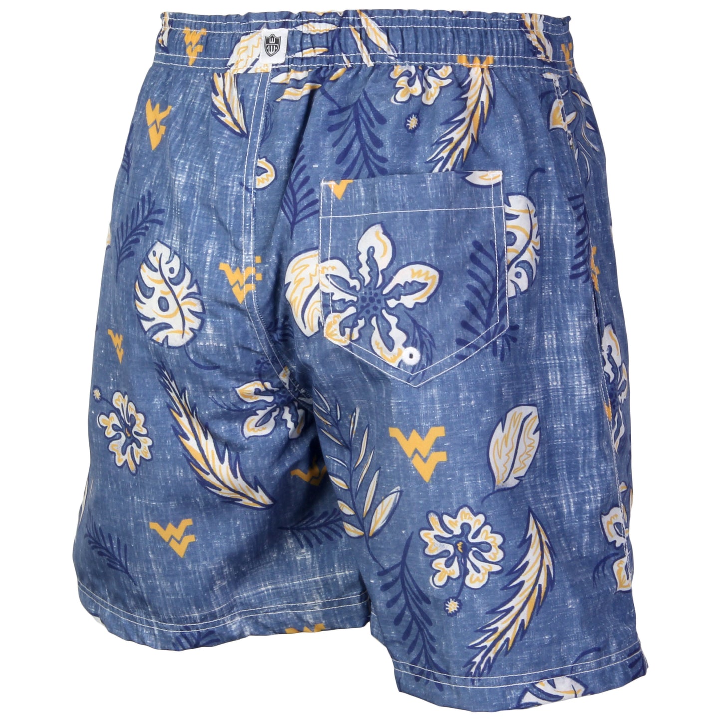 West Virginia Mountaineers Men's Vintage Swim Trunk