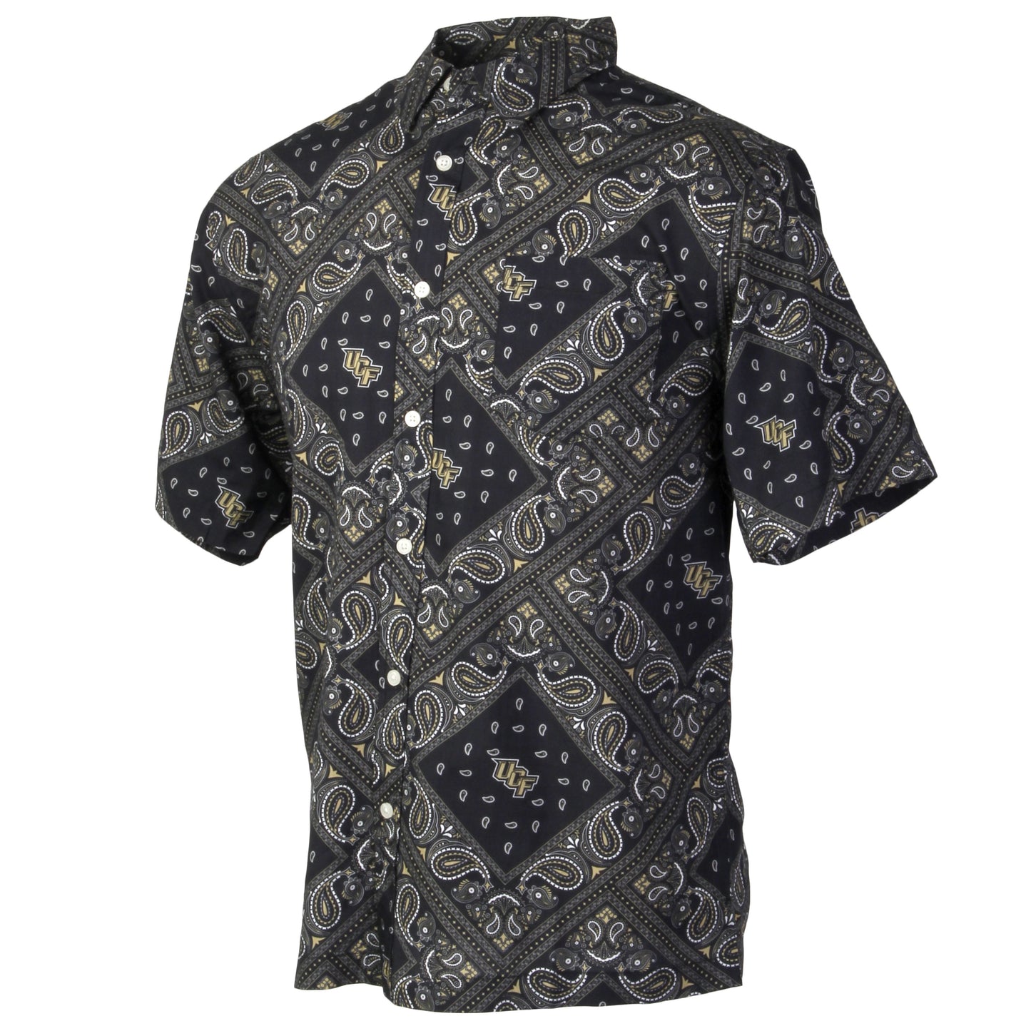 Central Florida Knights Men's Bandana Paisley Shirt