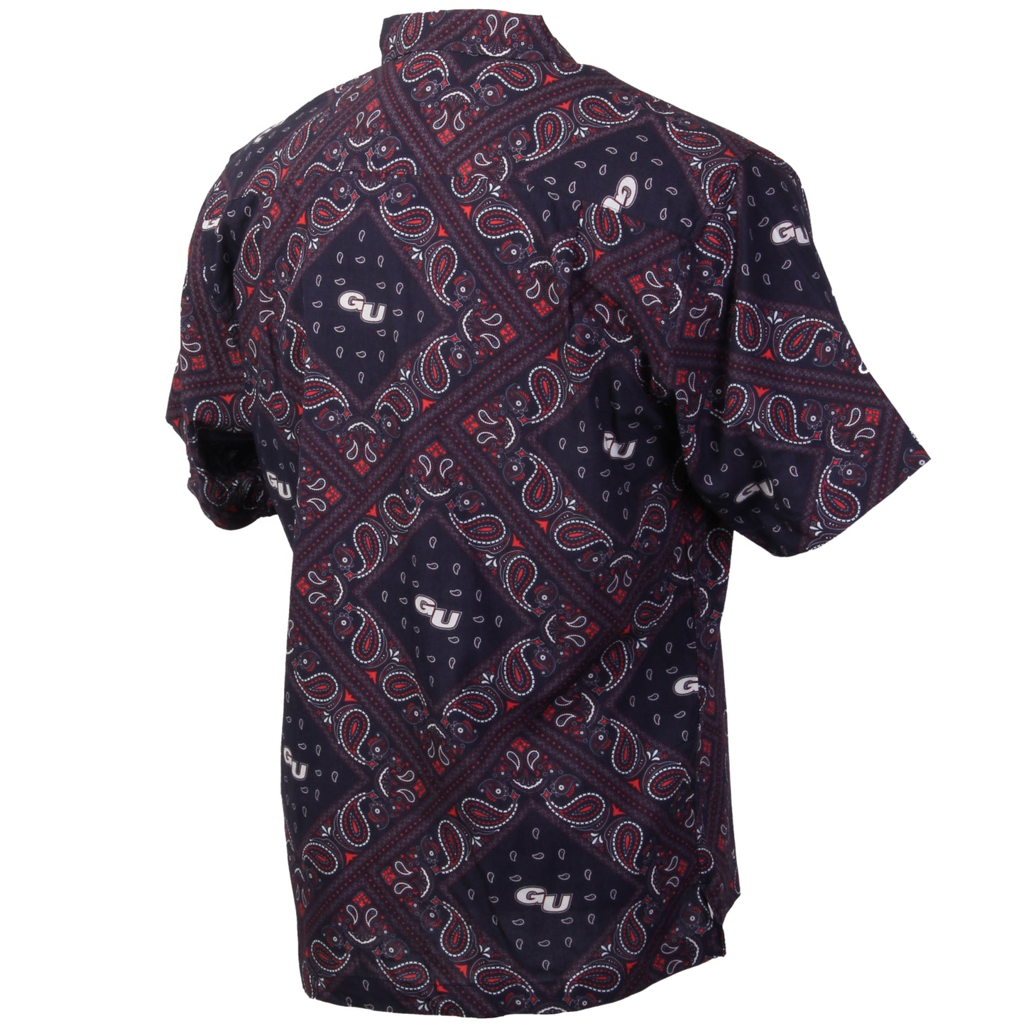 Gonzaga Bulldogs Men's Bandana Paisley Shirt
