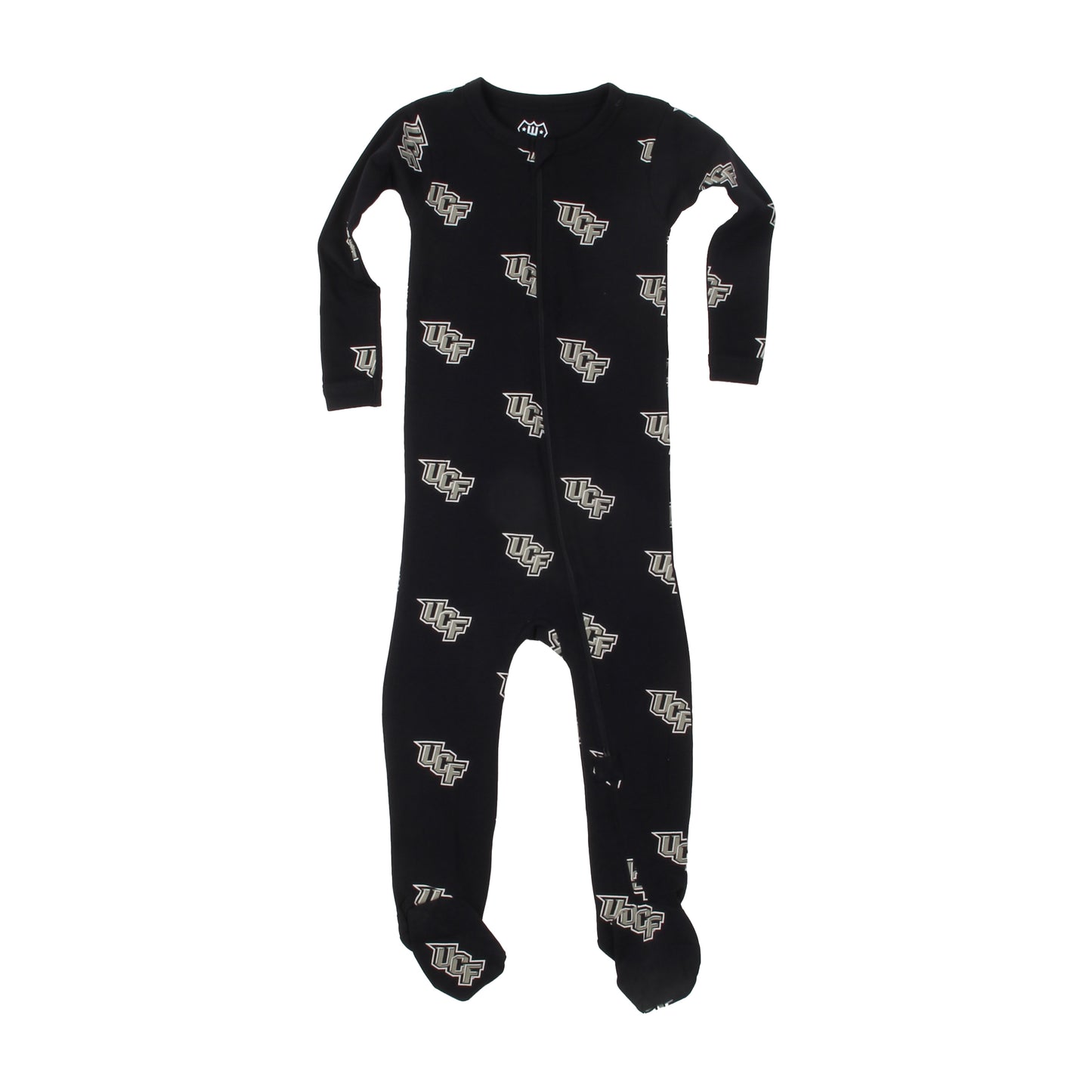 Central Florida Knights Infant Allover Print Zip Sleeper