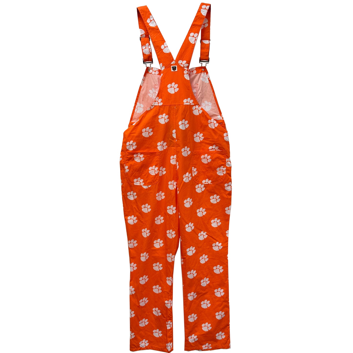 Clemson Tigers Adult Allover Logo Overall