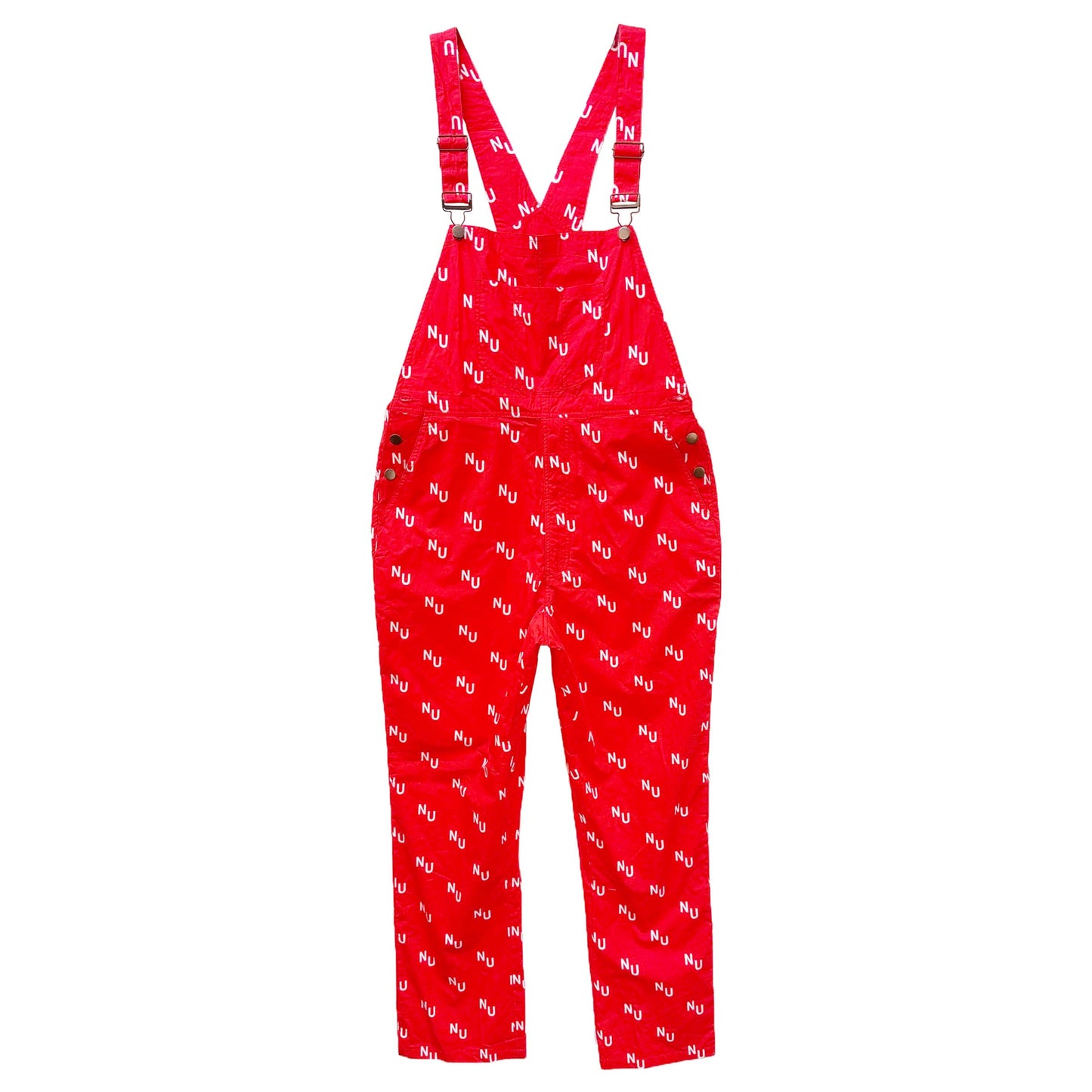 Nebraska Huskers Adult Allover Logo Overall