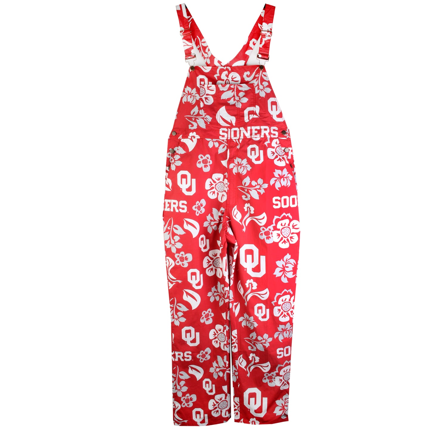 Oklahoma Sooners Men's Floral Overalls