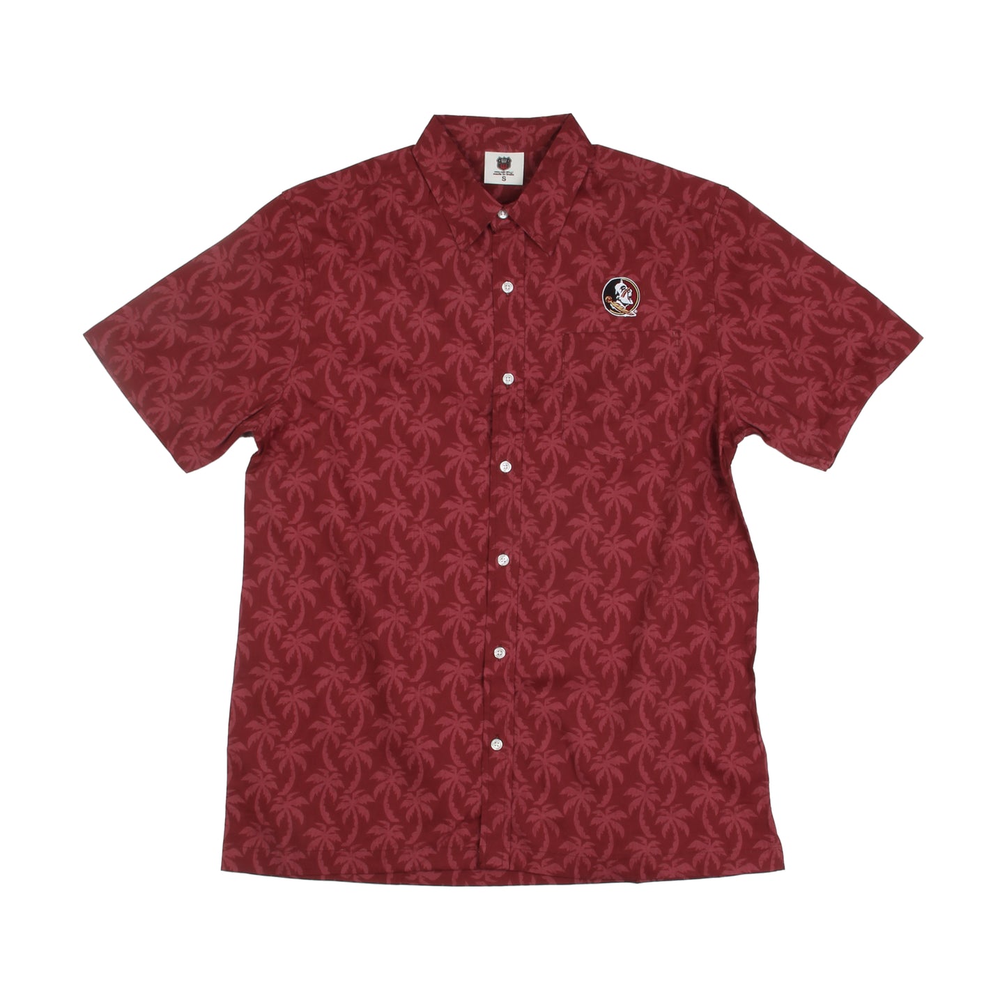 Florida State Seminoles Men's Palm SS Shirt