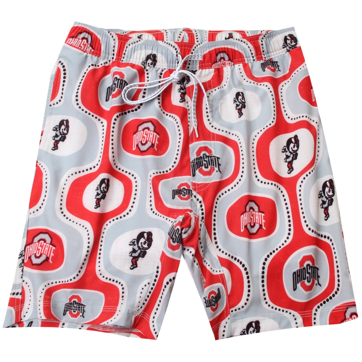 Ohio State Buckeyes Men's Tech Swim Trunks