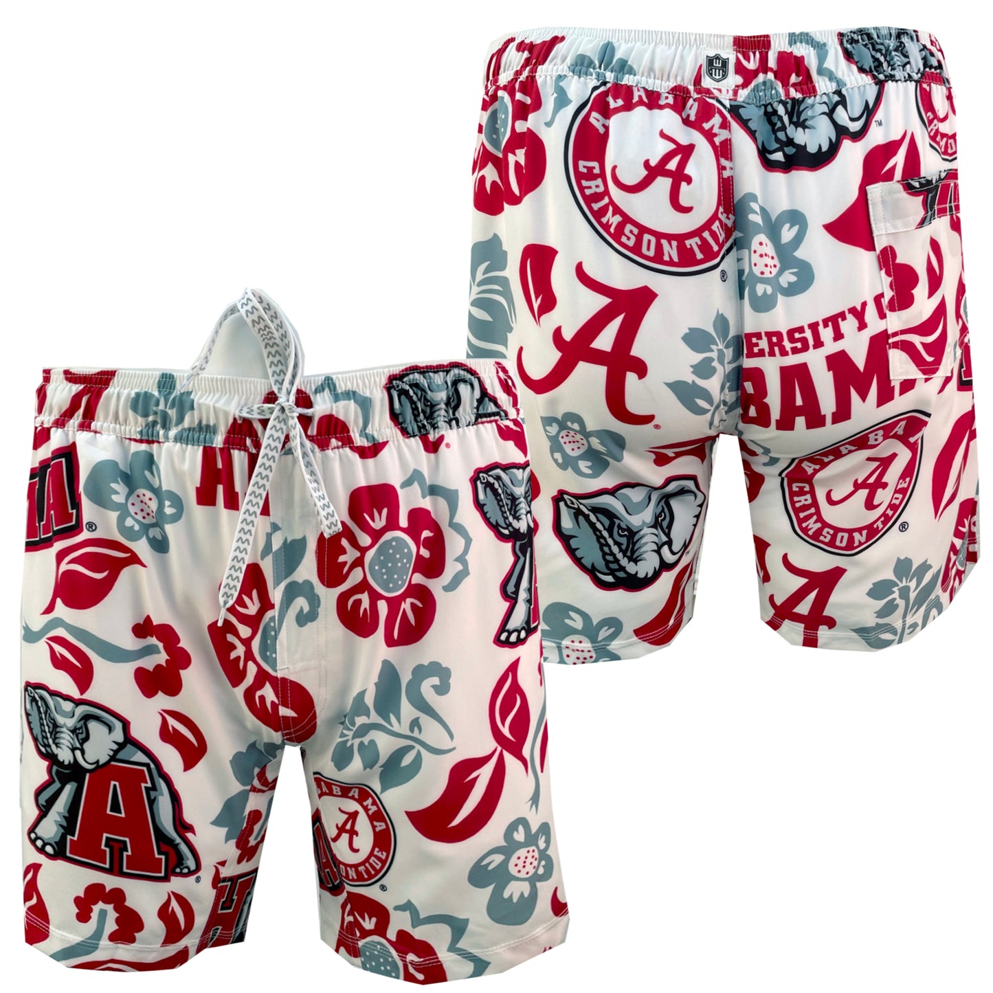 Alabama Crimson Tide Men's Vault Tech Swim Trunks