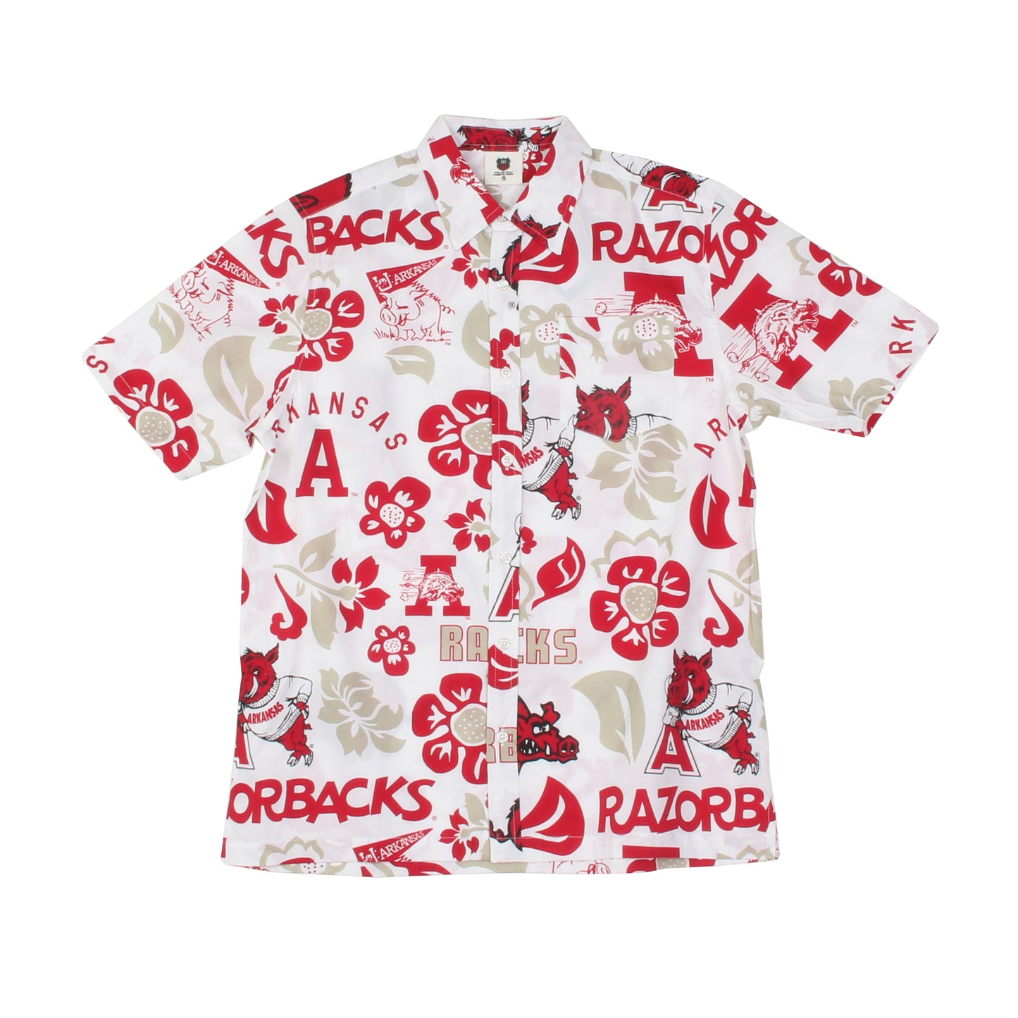 Arkansas Razorbacks Men's Vault Floral Shirt