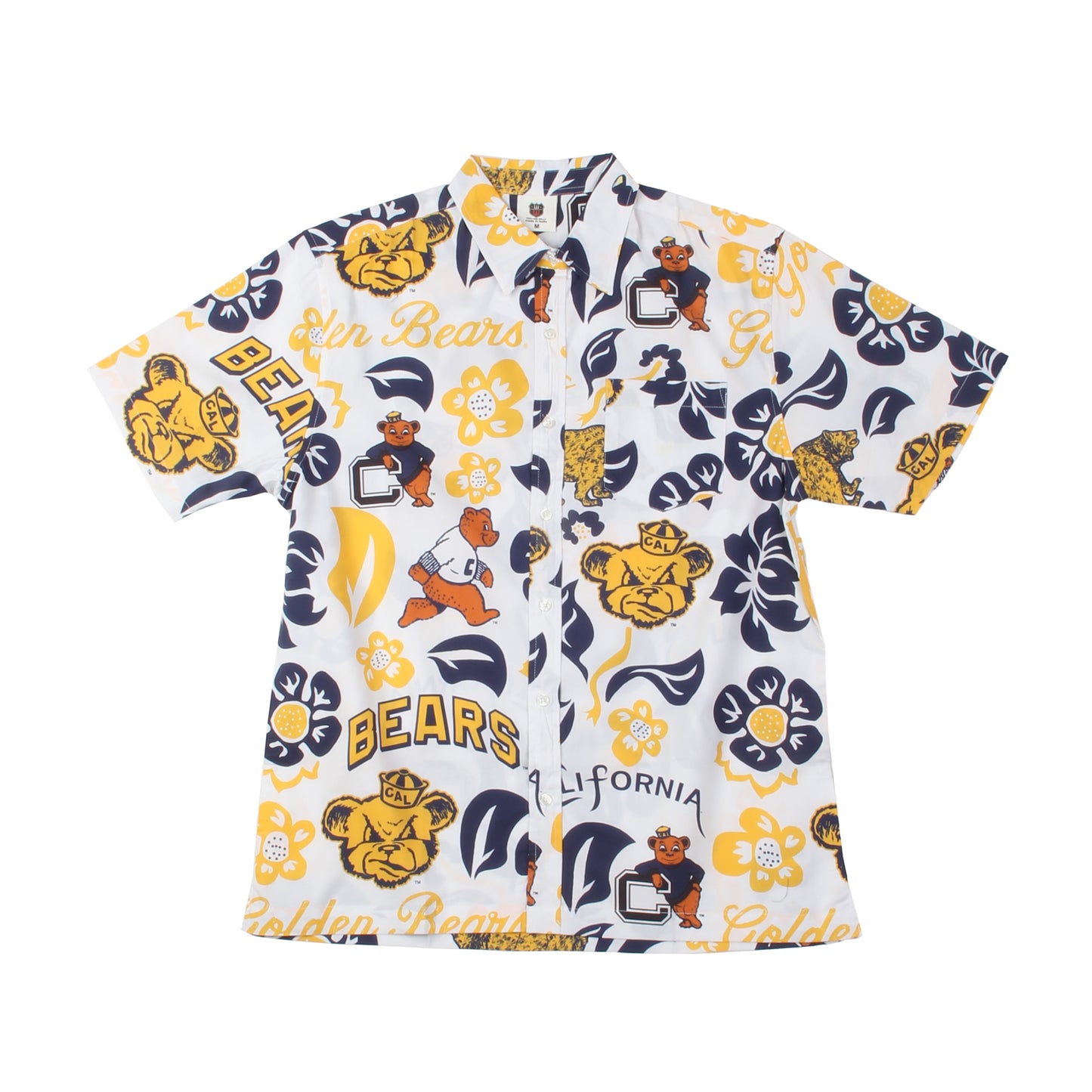 California Golden Bears Men's Vault Floral Shirt