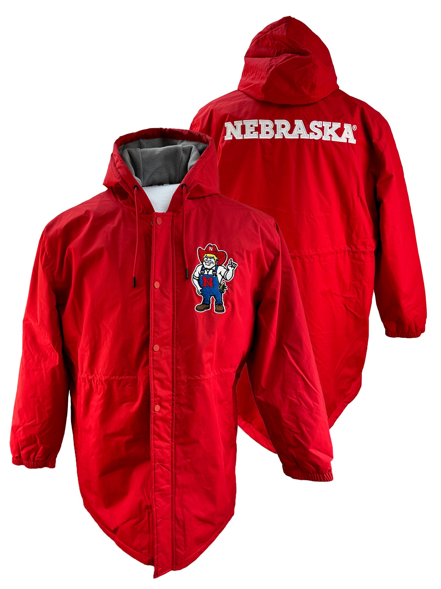 Nebraska Huskers Men's Stadium Jacket - Red