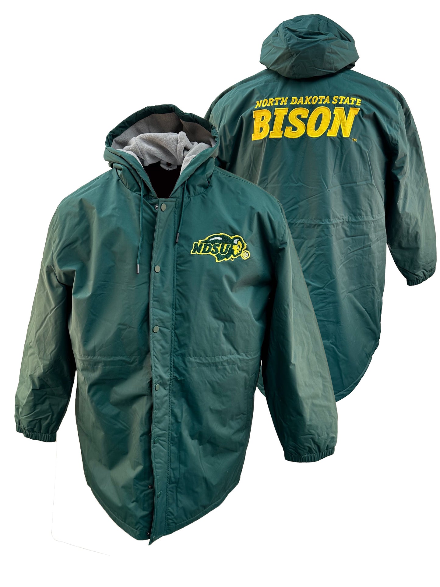 North Dakota State Bison Adult Stadium Jacket - Green