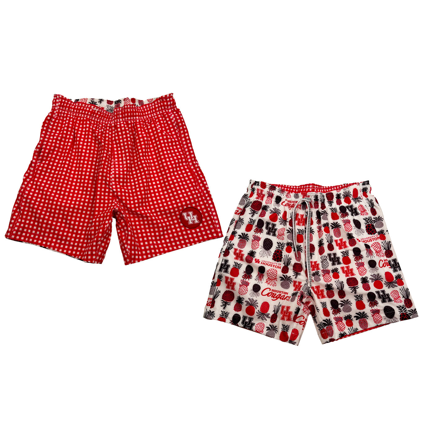 Houston Cougars Men's Reversible Swim Trunk