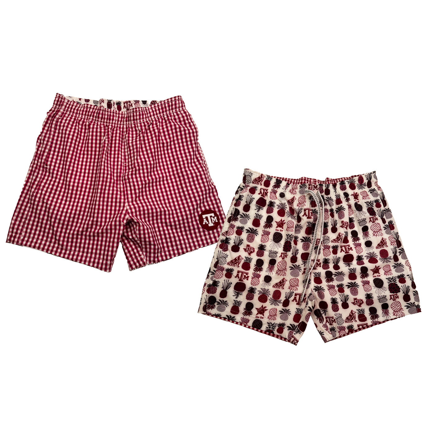 Texas A&M Aggies Men's Reversible Swim Trunk