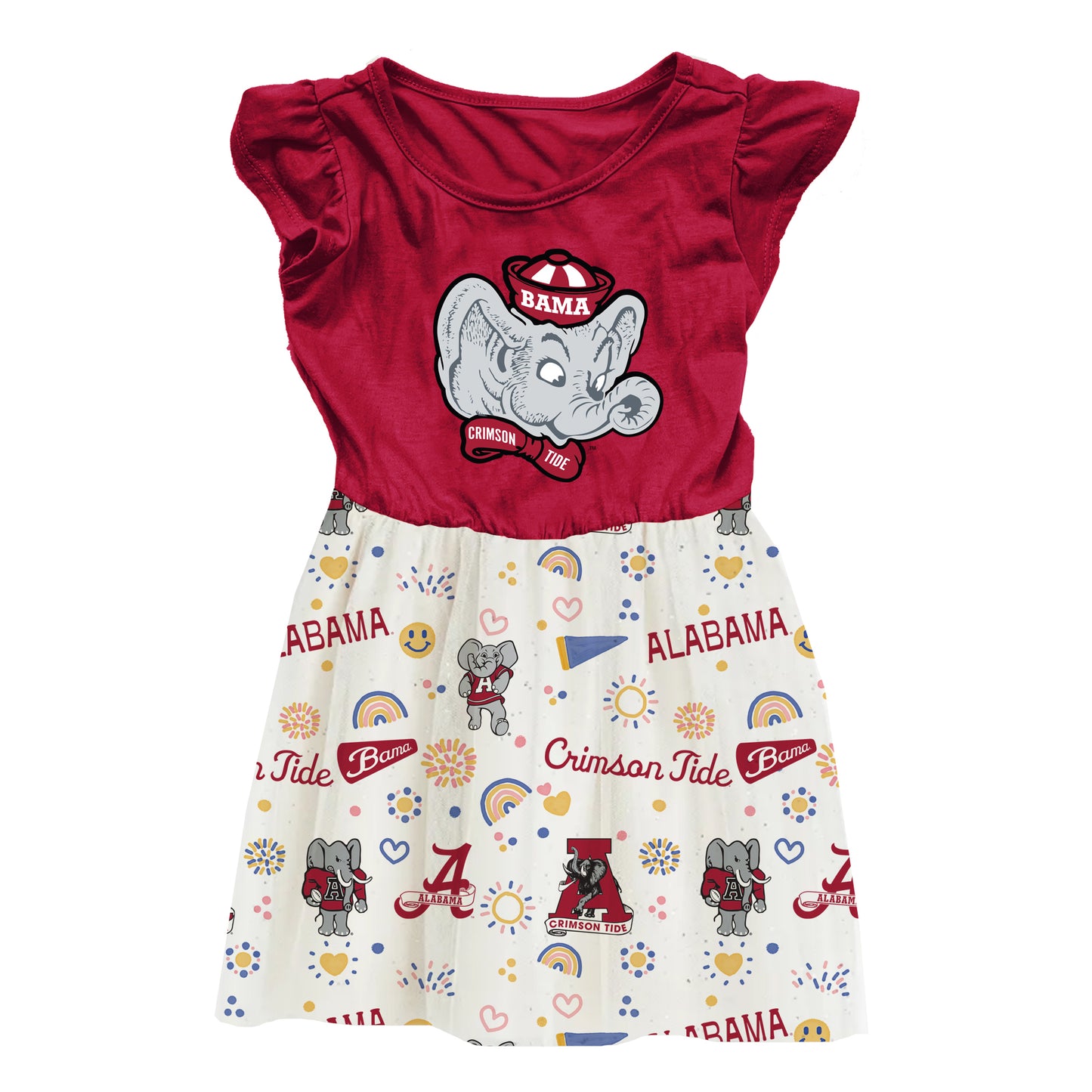 Alabama Crimson Tide Youth Girls Princess Dress