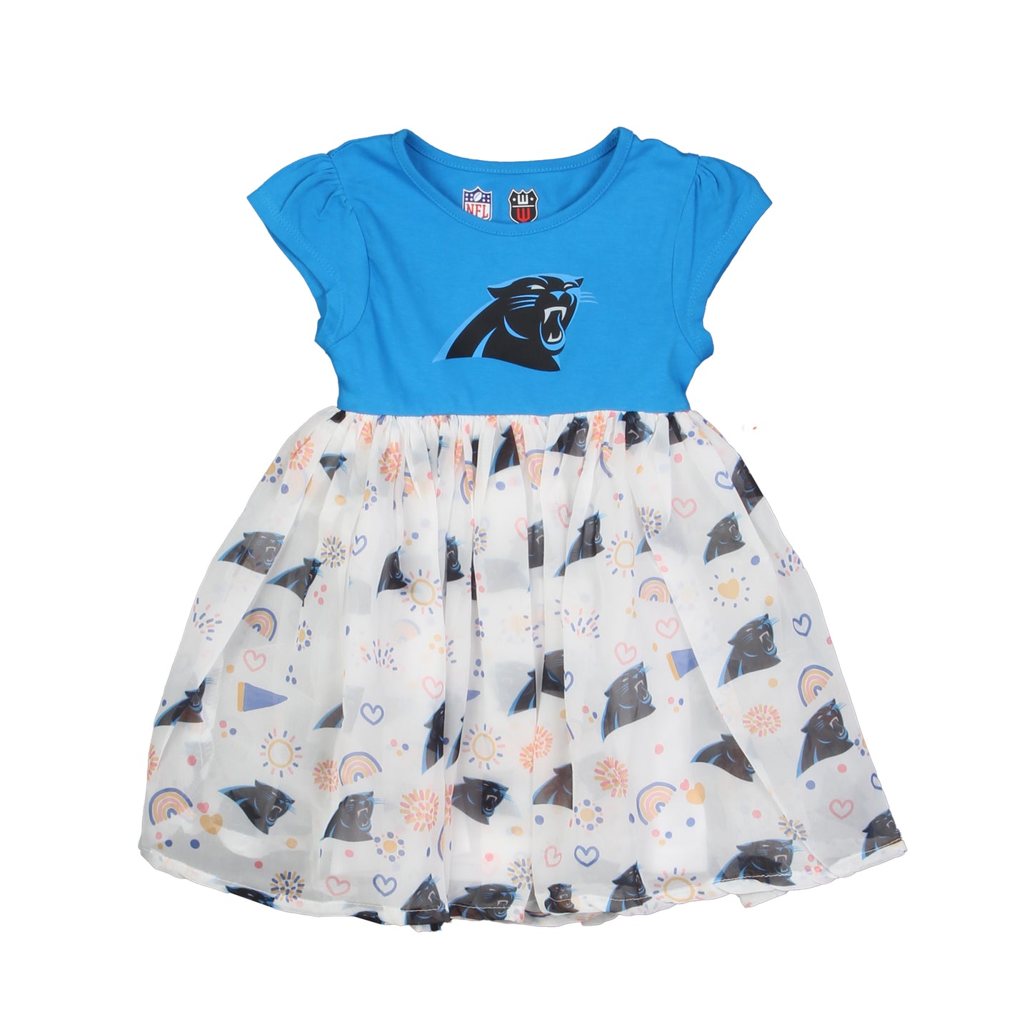 Carolina Panthers NFL Youth Girls Princess Dress