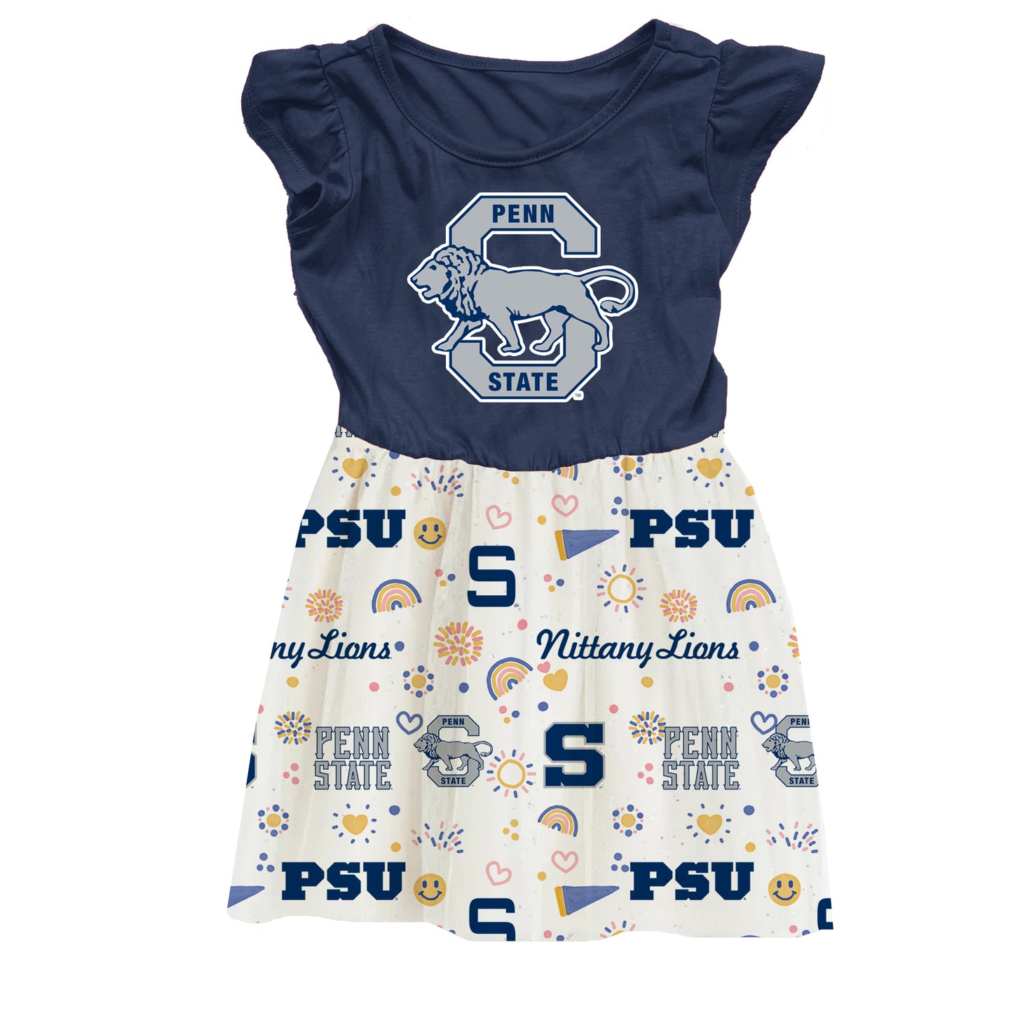 Penn State Nittany Lions Youth Girls Princess Dress