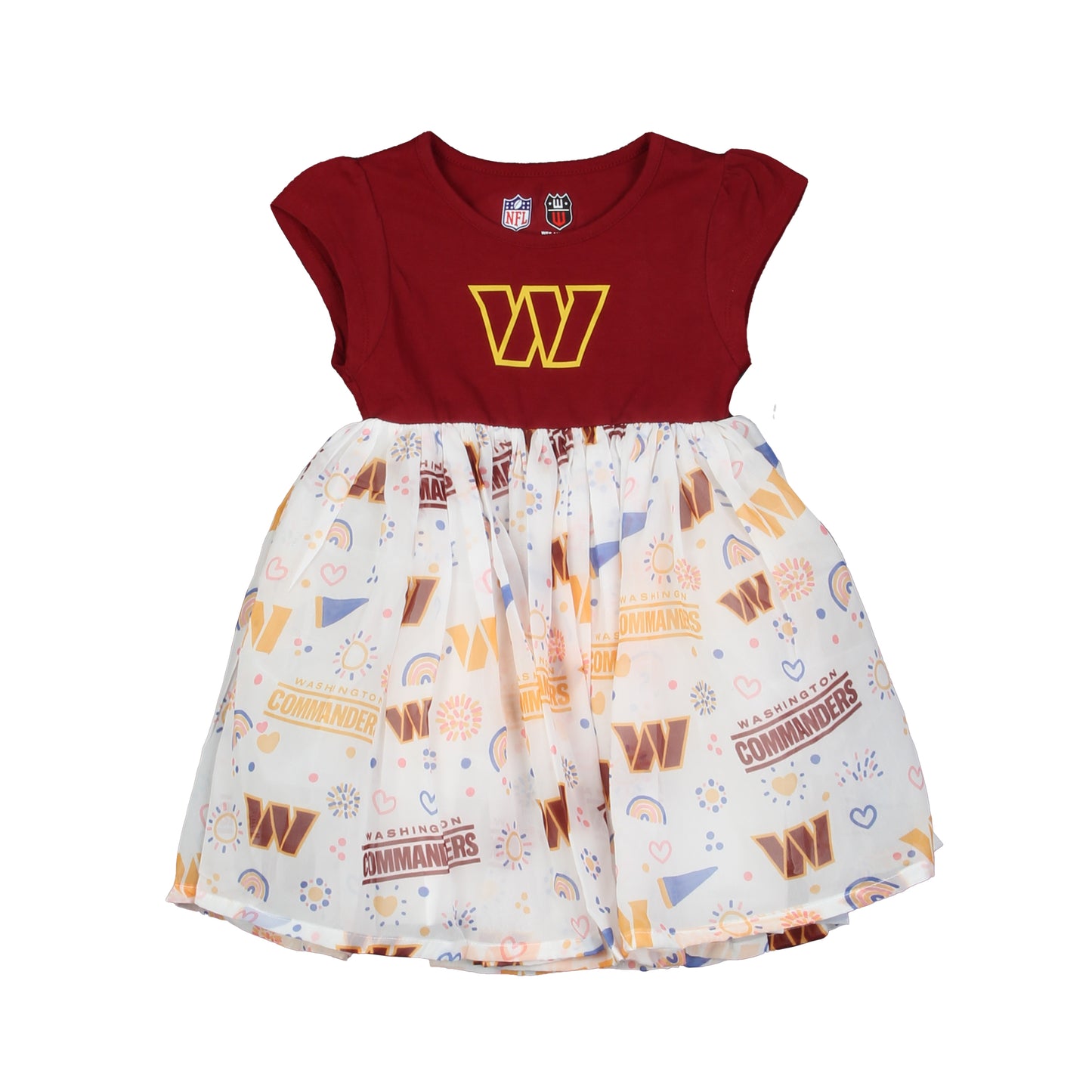 Washington Commanders NFL Youth Girls Princess Dress