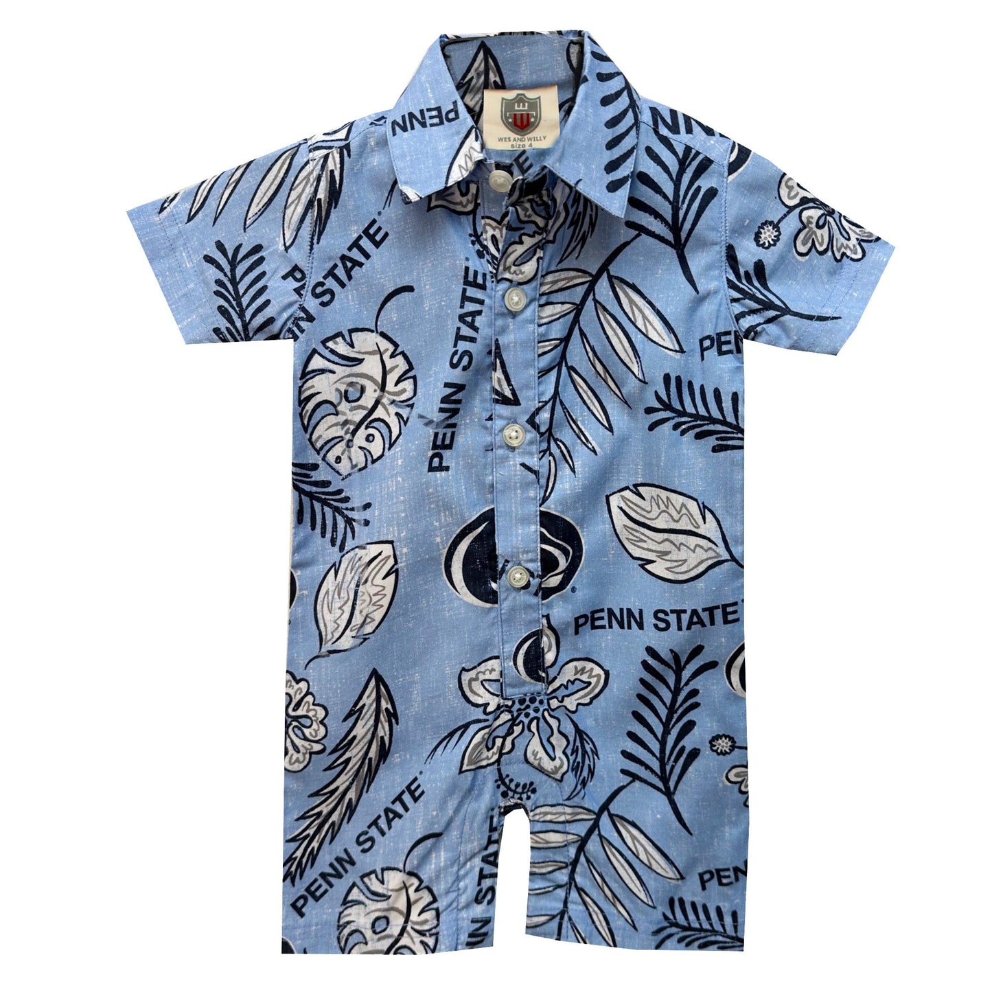 Penn State Nittany Lions Infant Vintage Floral Romper