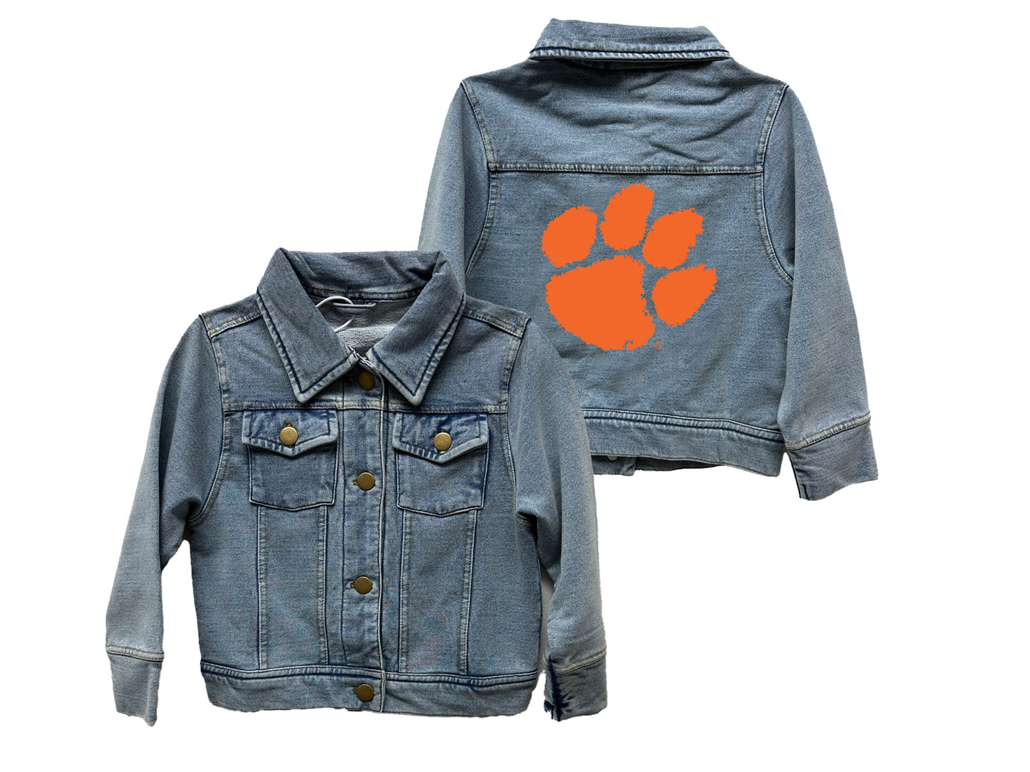 Clemson Tigers Youth Terry Jean Jacket