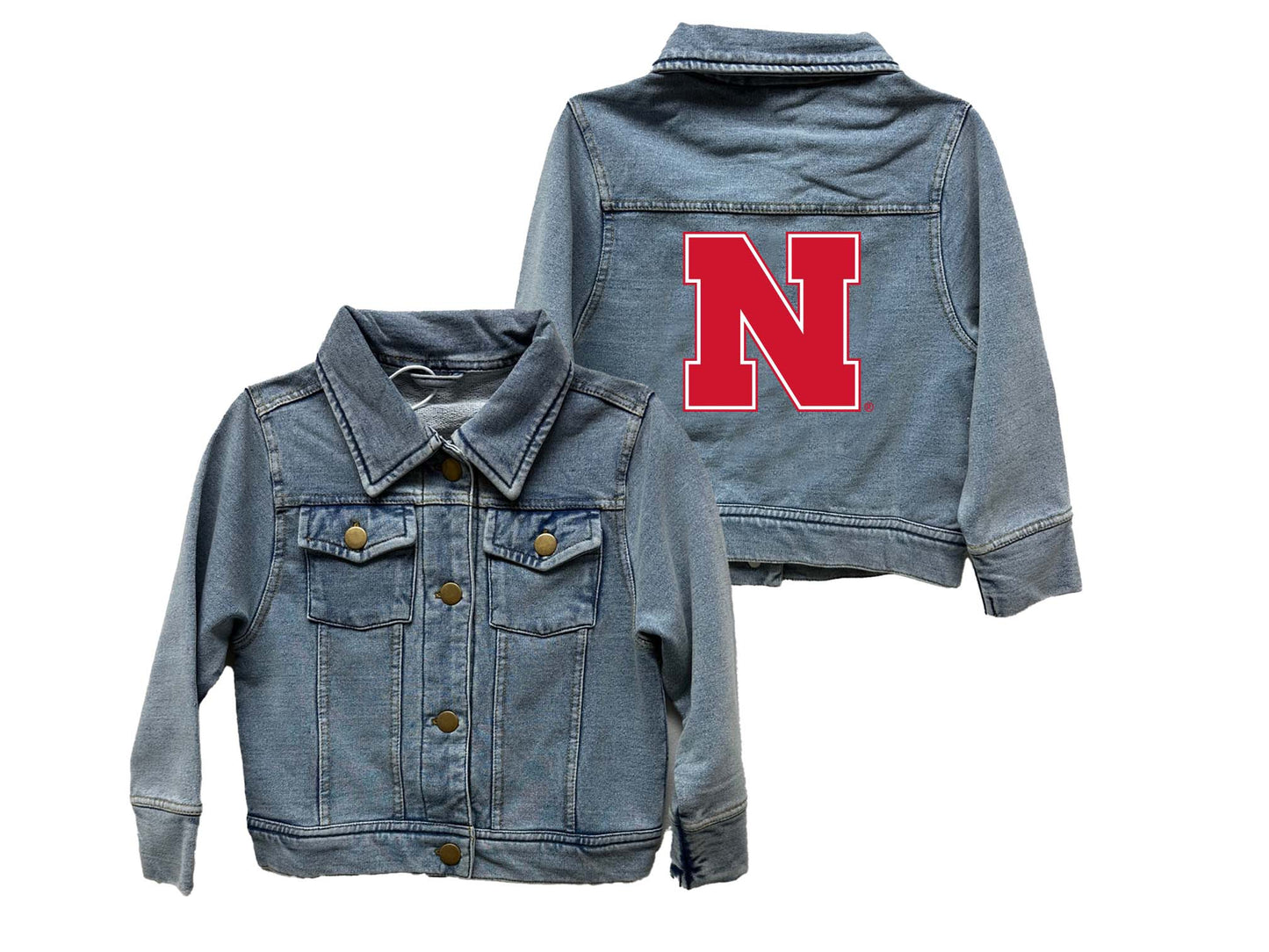 Nebraska Huskers Youth Terry Jean Jacket