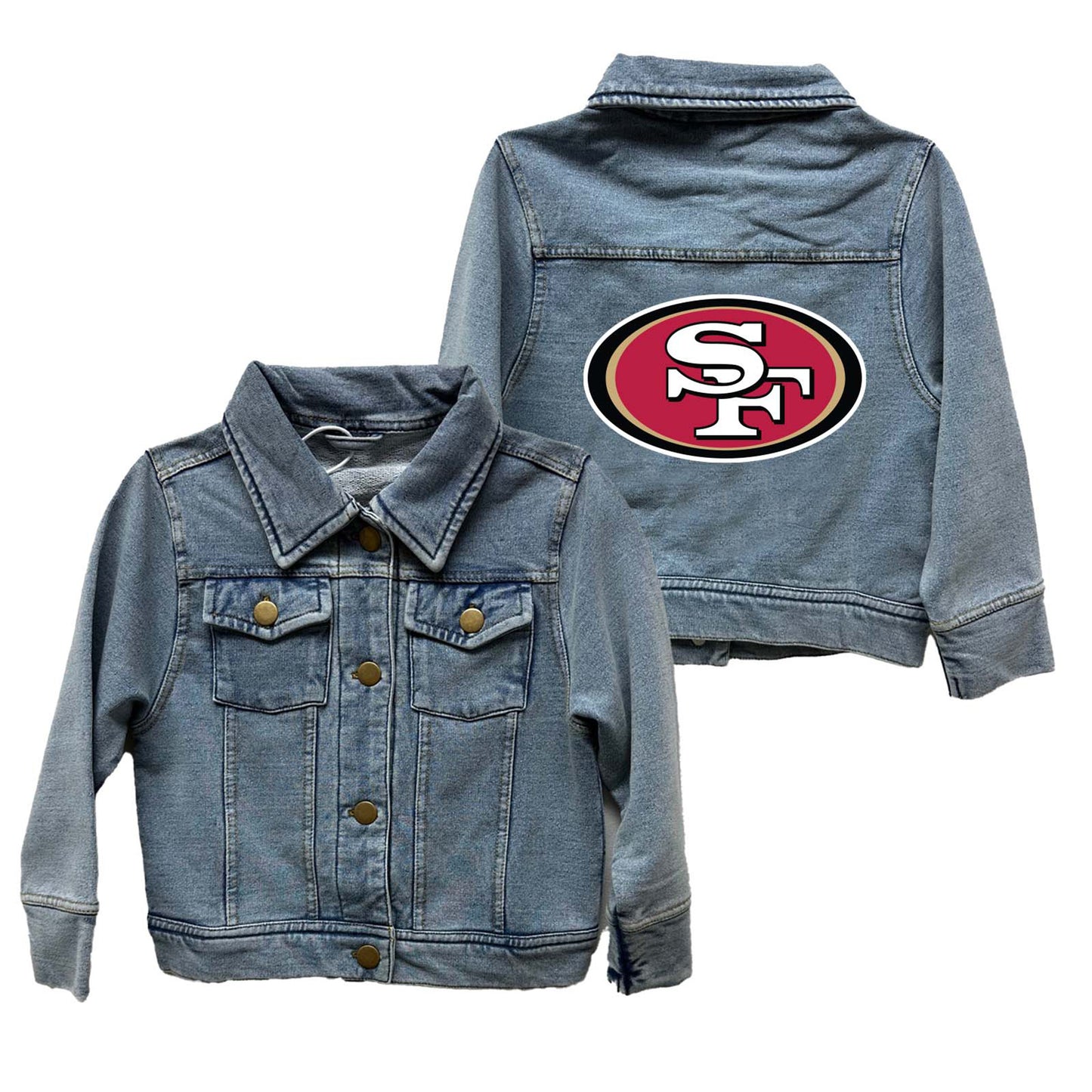San Francisco 49ers NFL Youth Terry Jean Jacket