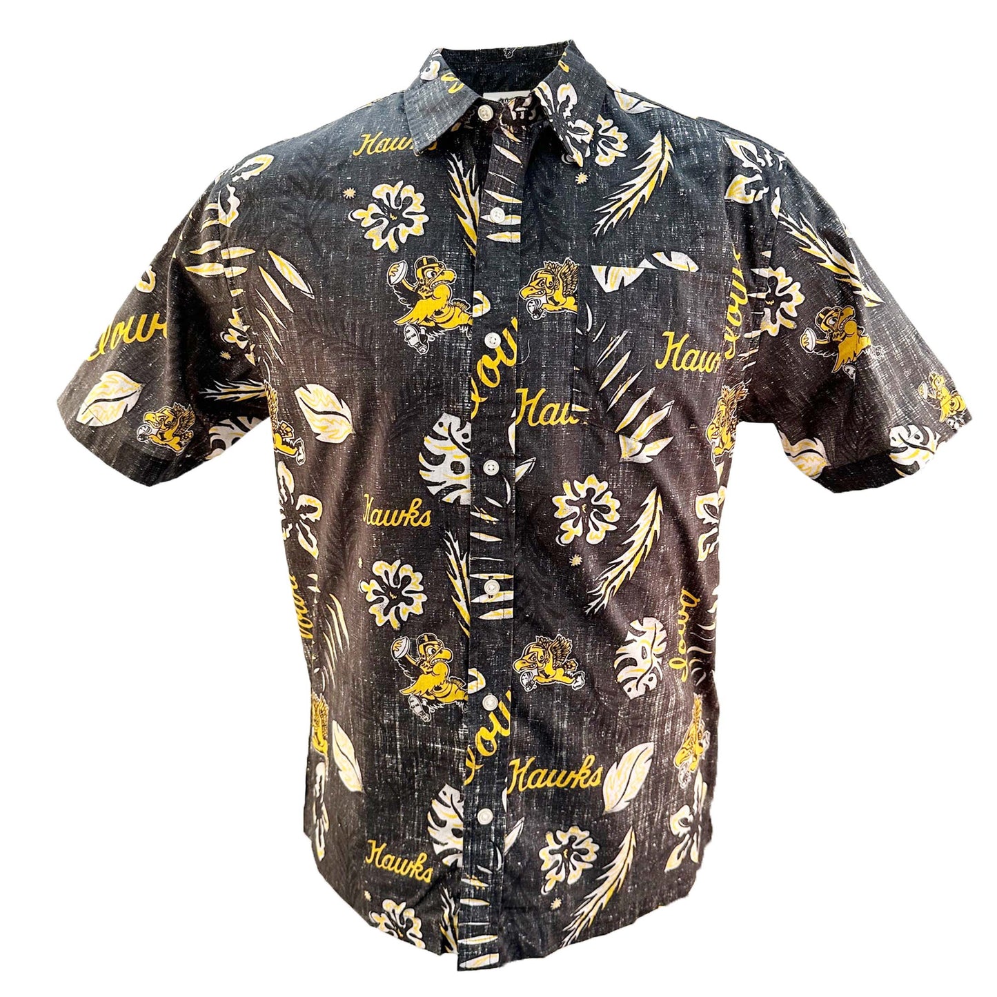 Iowa Hawkeyes Men's Vintage Floral Shirt