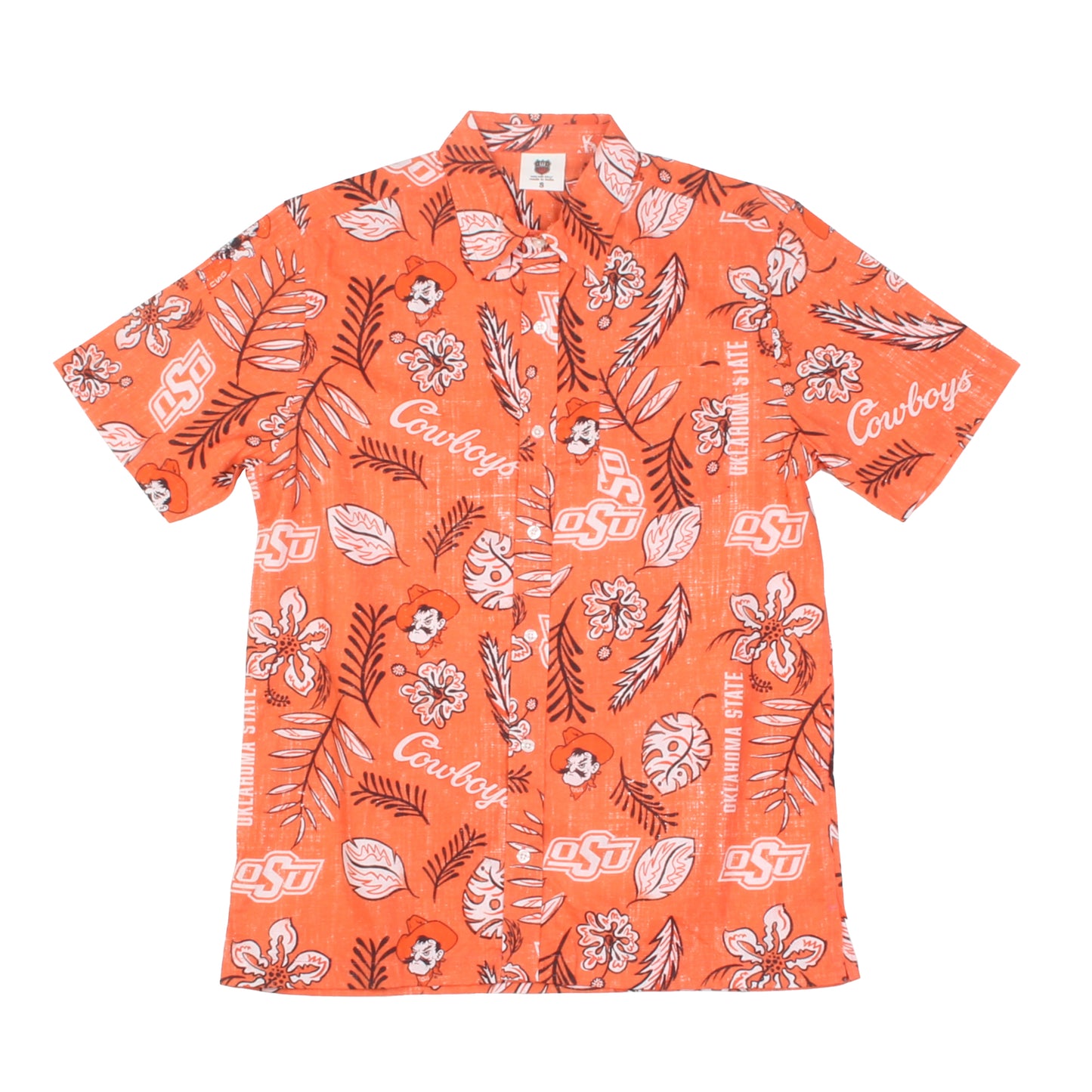 Oklahoma State Cowboys Men's Vintage Floral Shirt