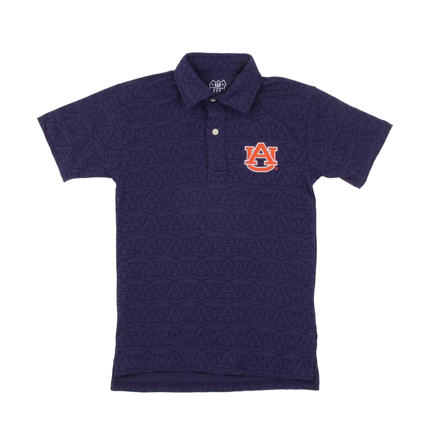 Auburn Tigers Youth Allover Print Polo Shirt