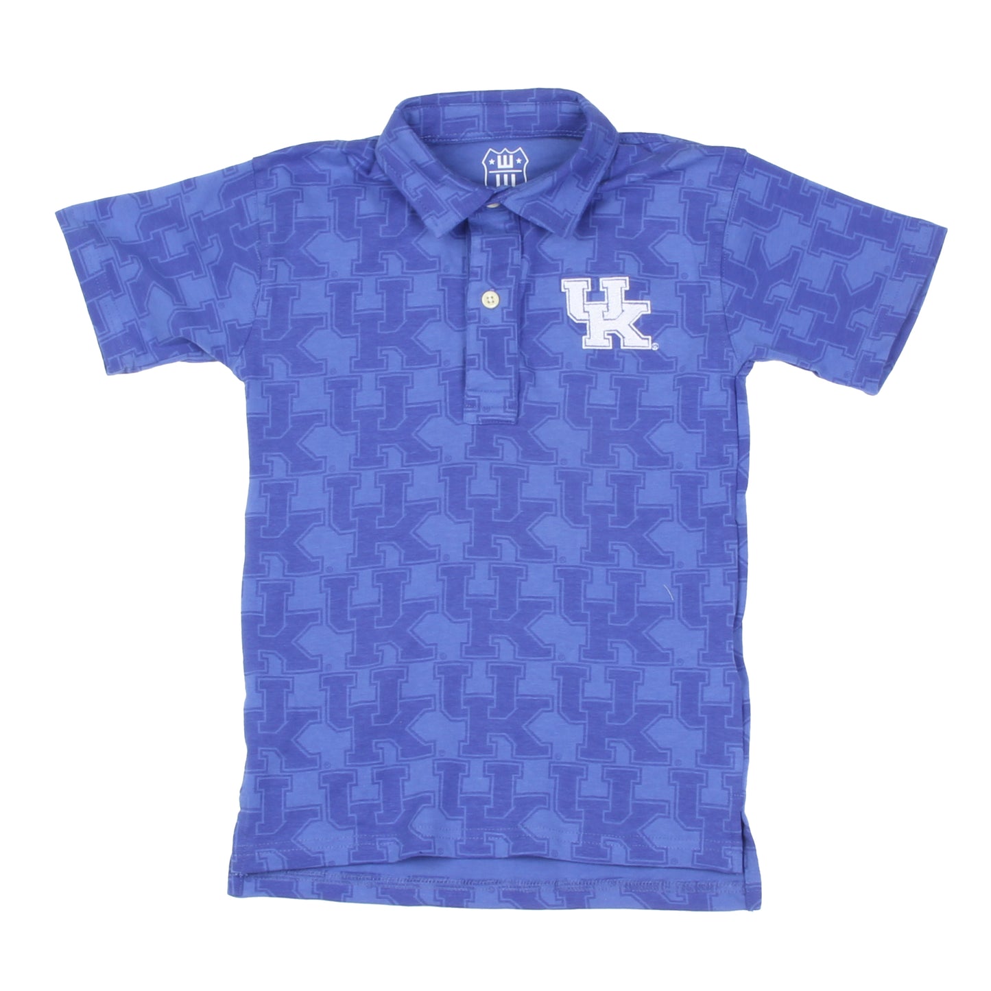 Kentucky Wildcats Youth Allover Print Polo Shirt