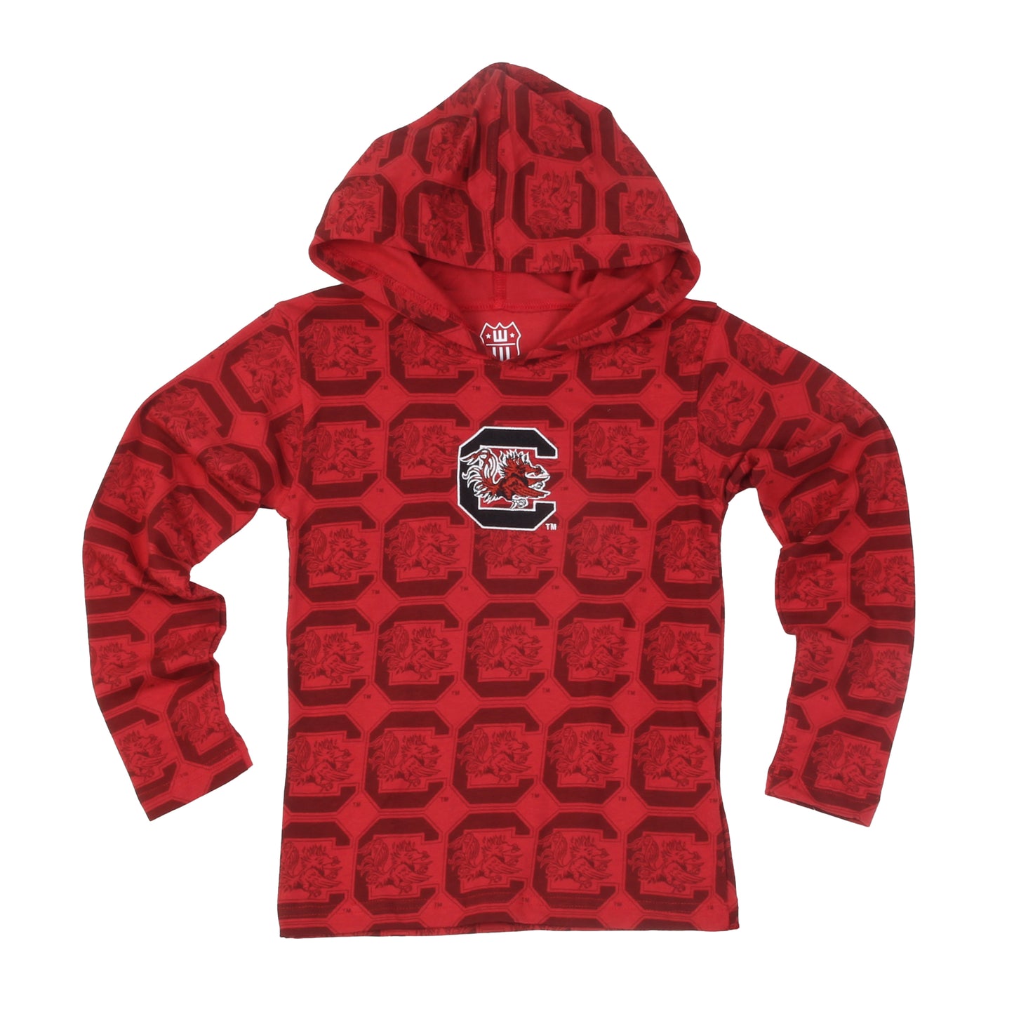 South Carolina Gamecocks Youth Allover Print Hoodie
