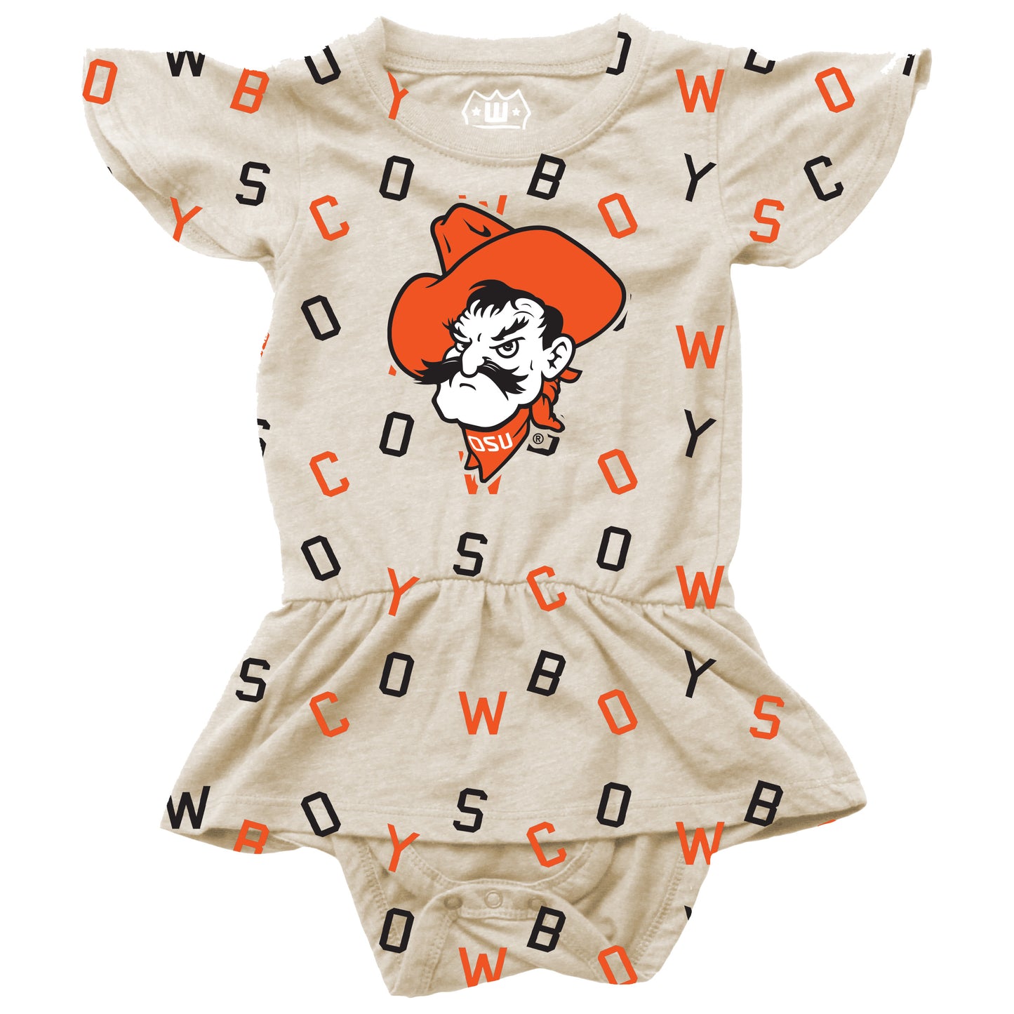 Oklahoma State Cowboys Infant Allover Print Team Hopper