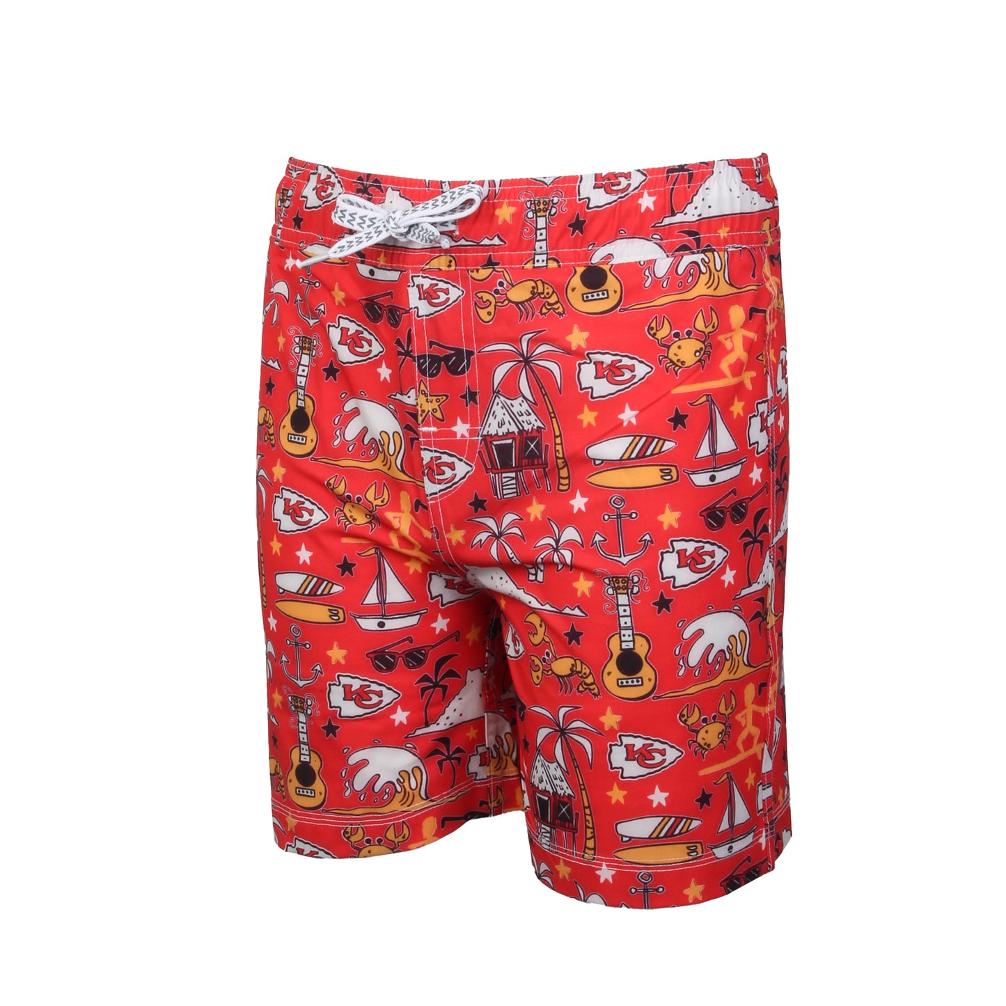 Kansas City Chiefs NFL Youth Boys Luau Swim Trunk