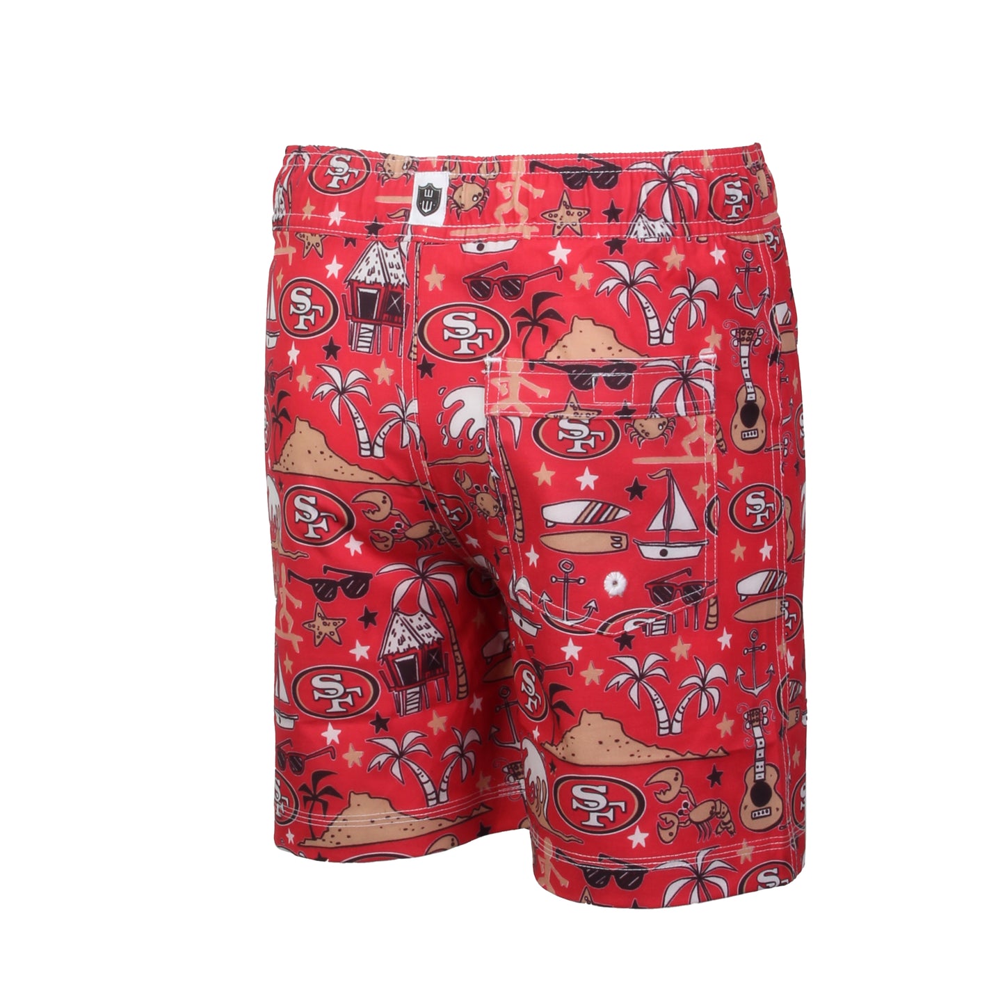 San Francisco 49ers NFL Youth Boys Luau Swim Trunk