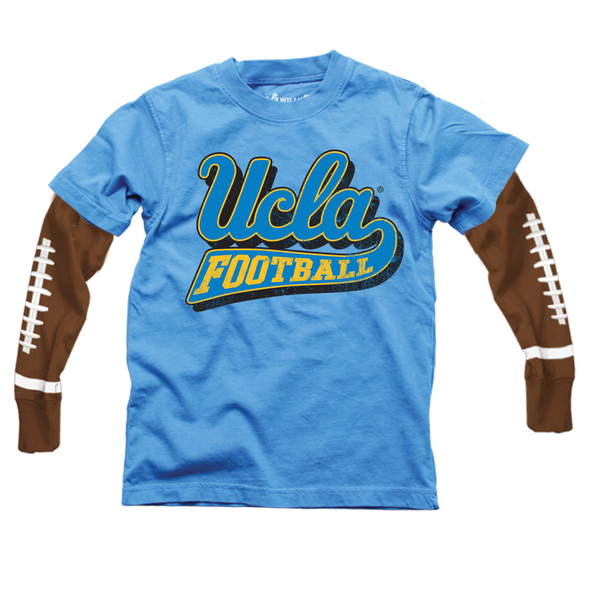 UCLA Bruins Youth Fball Sleeve 2 in 1 Tee