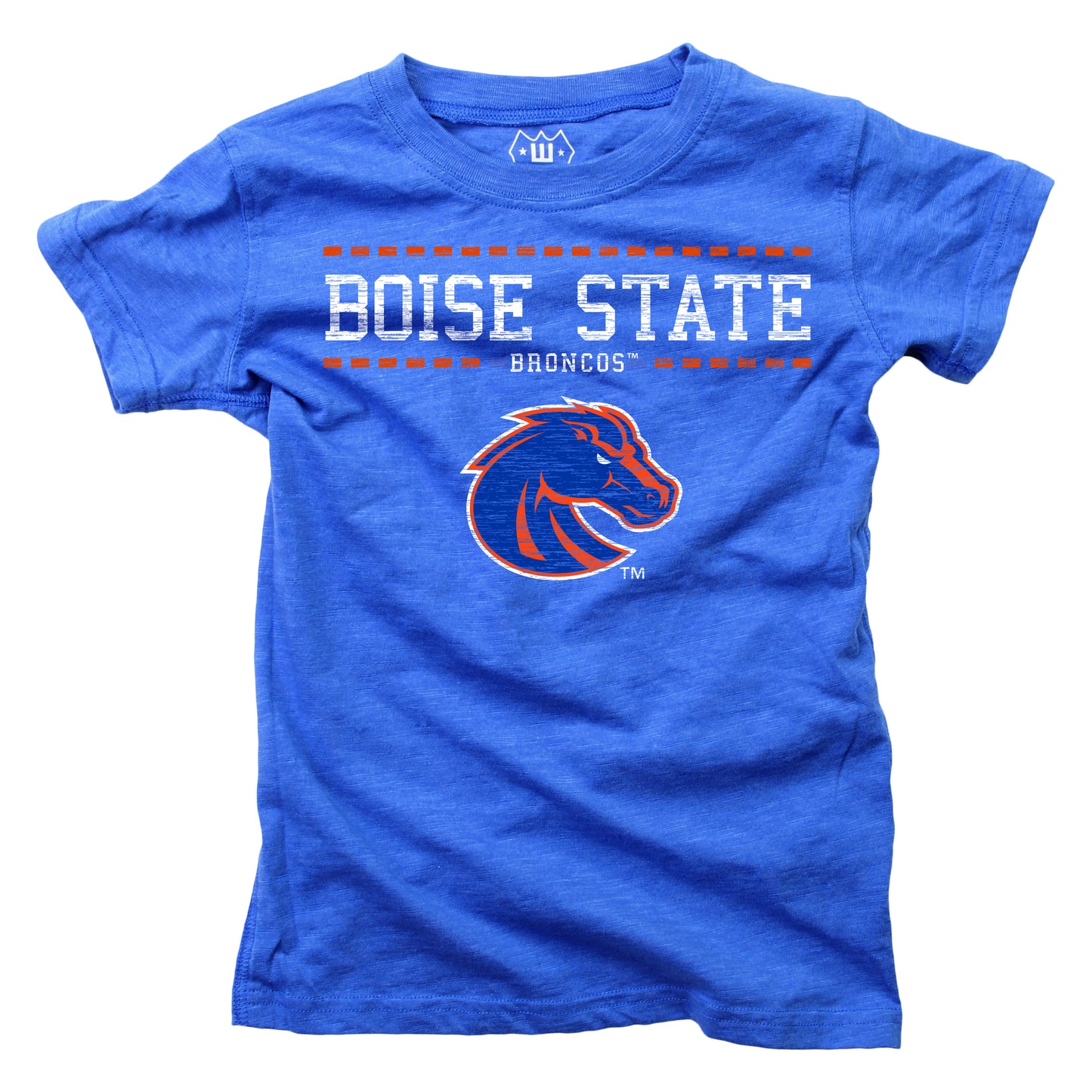 Boise State Broncos NCAA Girls S/S Blended Tee