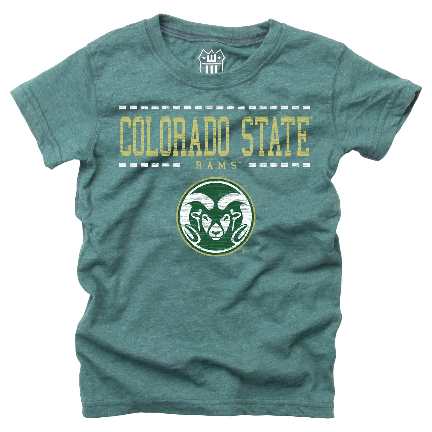 Colorado State Rams NCAA Girls S/S Blended Tee