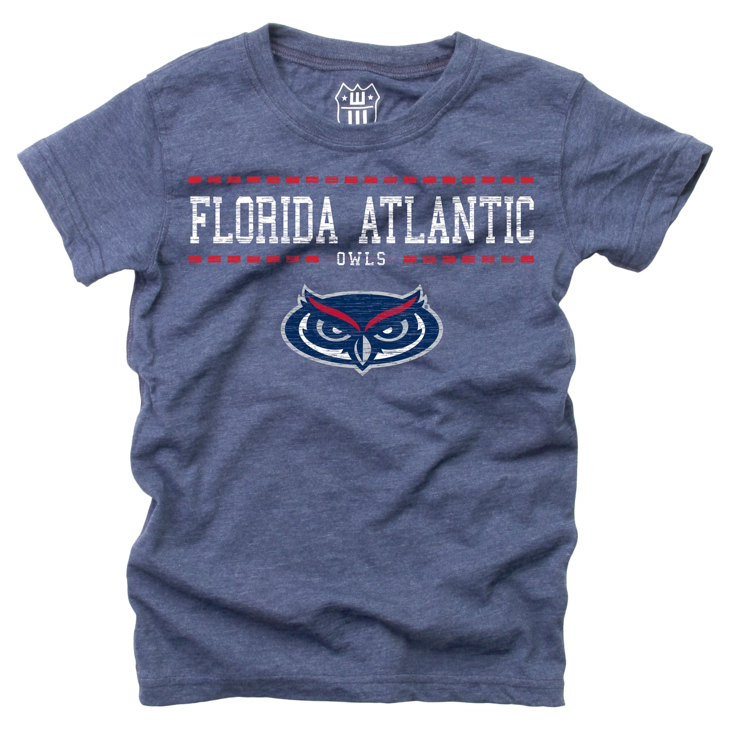 Florida Atlantic Owls NCAA Girls S/S Blended Tee