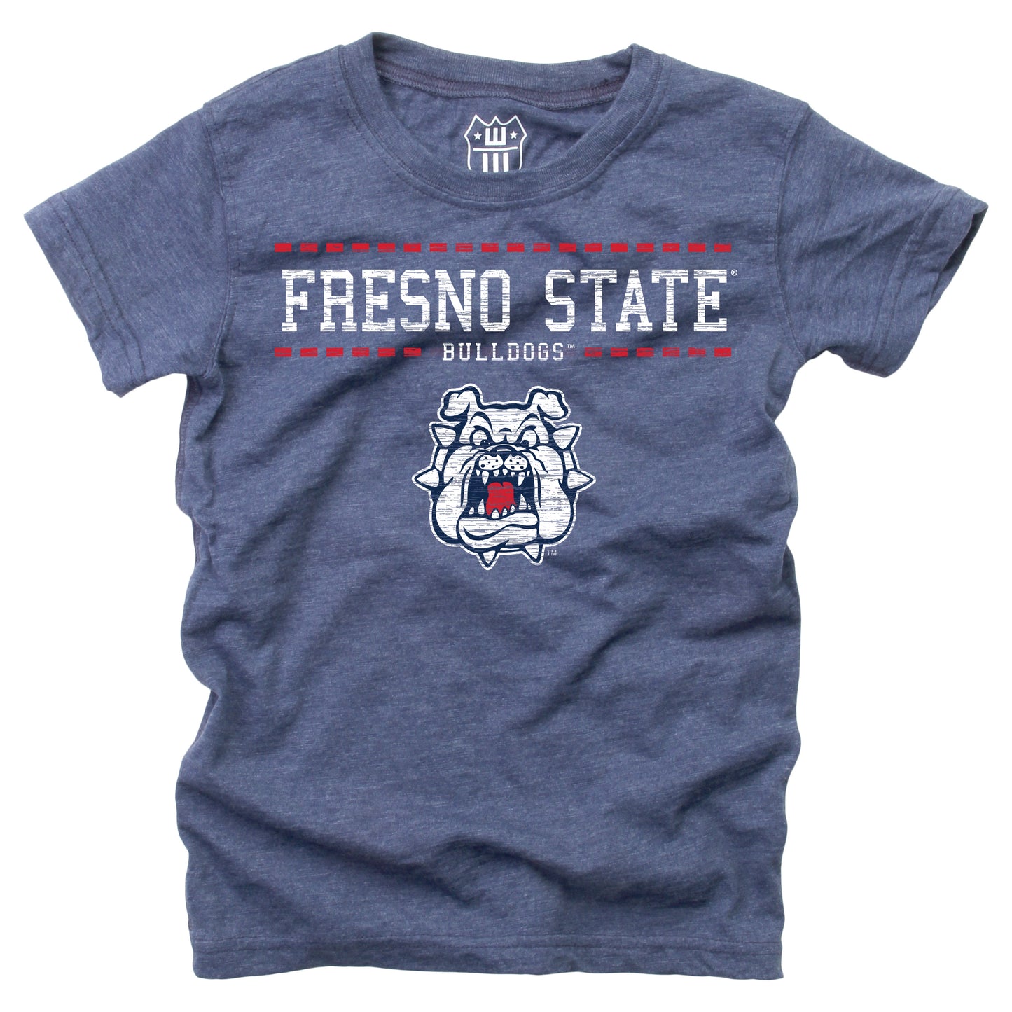Fresno State Bulldogs NCAA Girls S/S Blended Tee