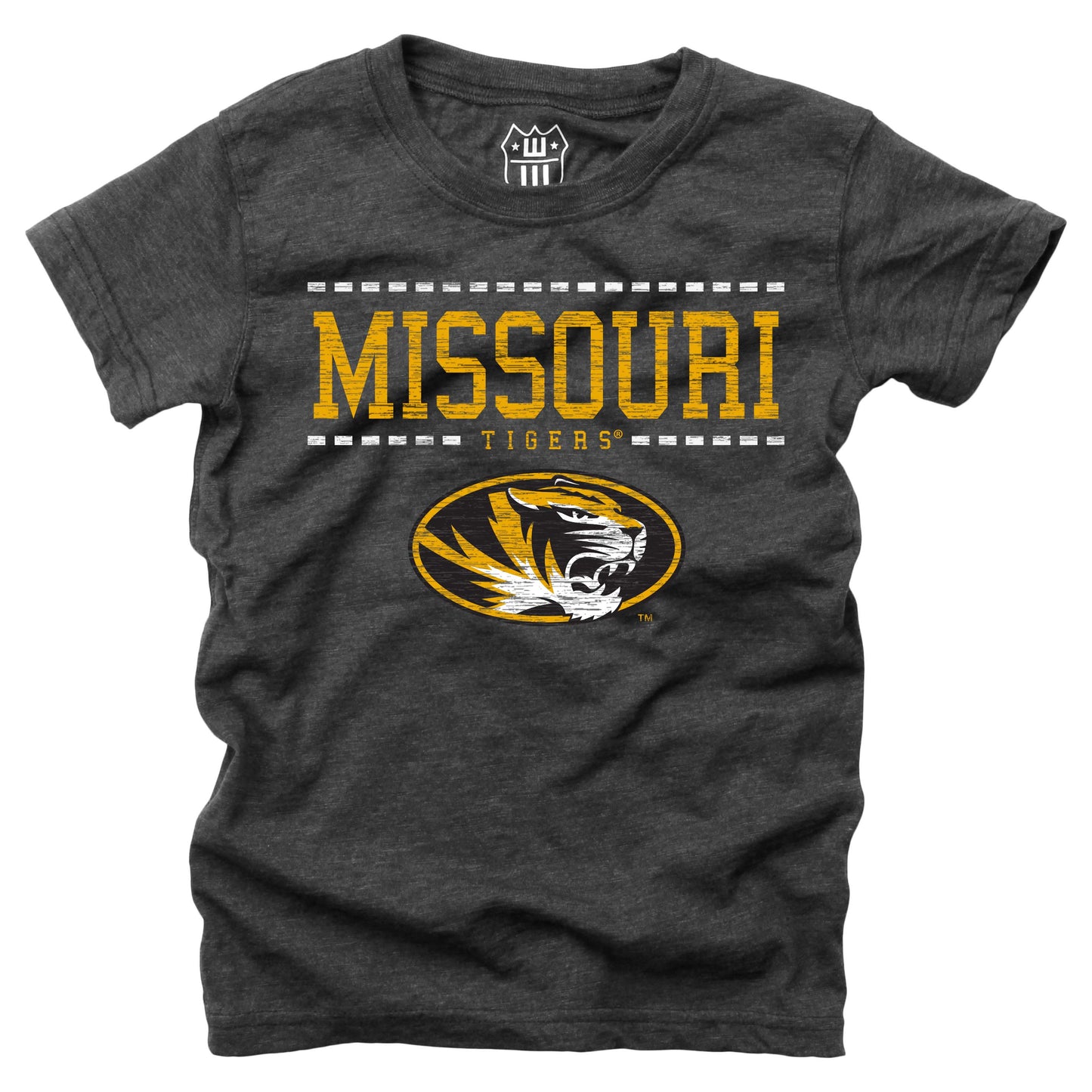 Missouri Tigers NCAA Girls S/S Blended Tee