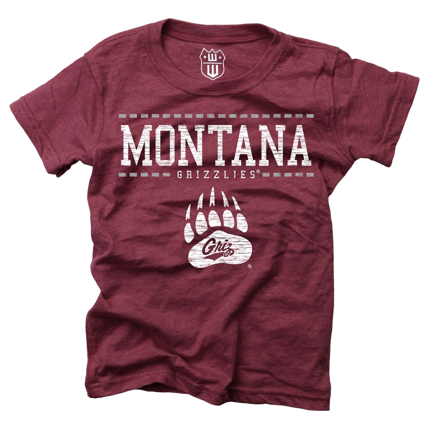 Montana Grizzlies NCAA Girls S/S Blended Tee
