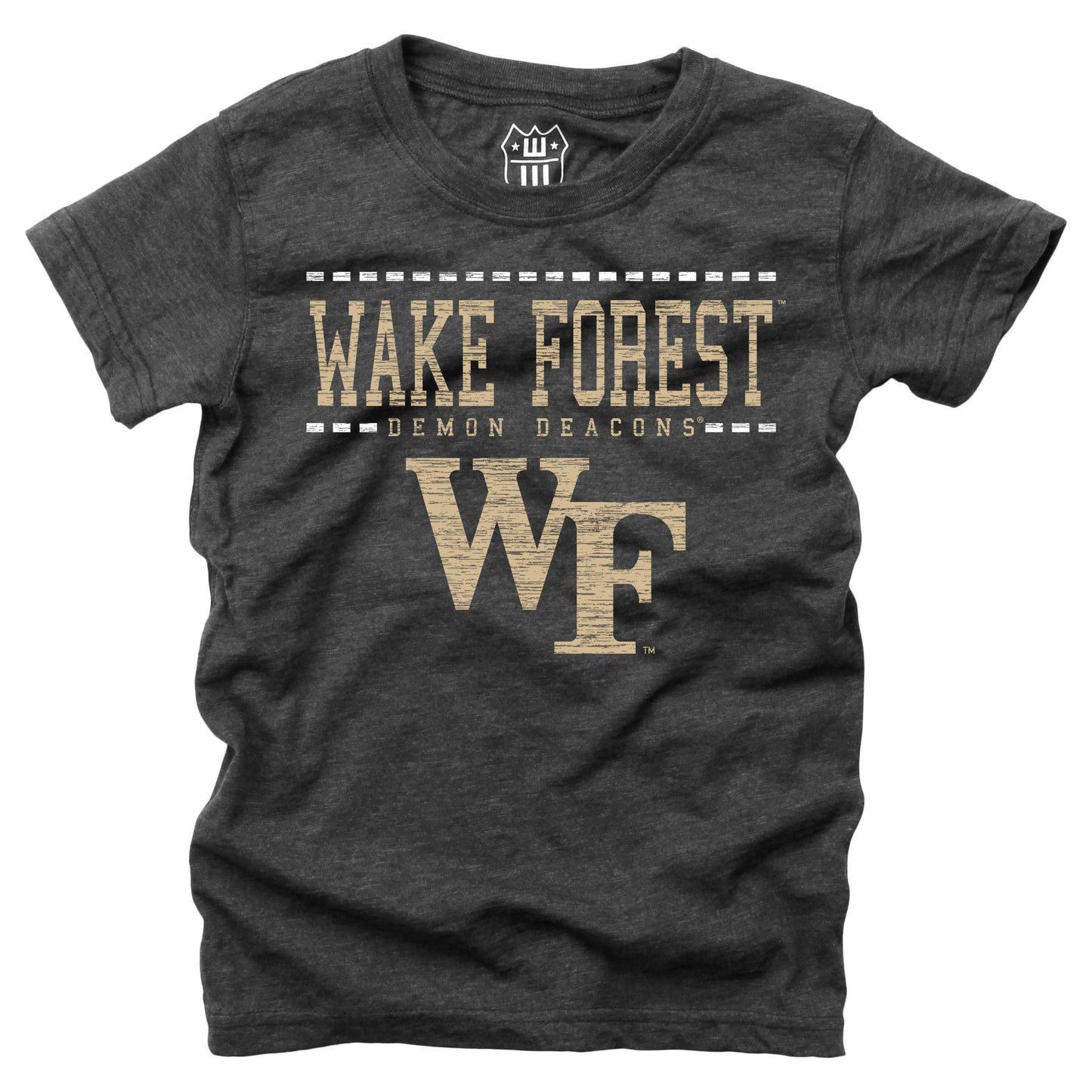 Wake Forest Demon Deacons NCAA Girls S/S Blended Tee