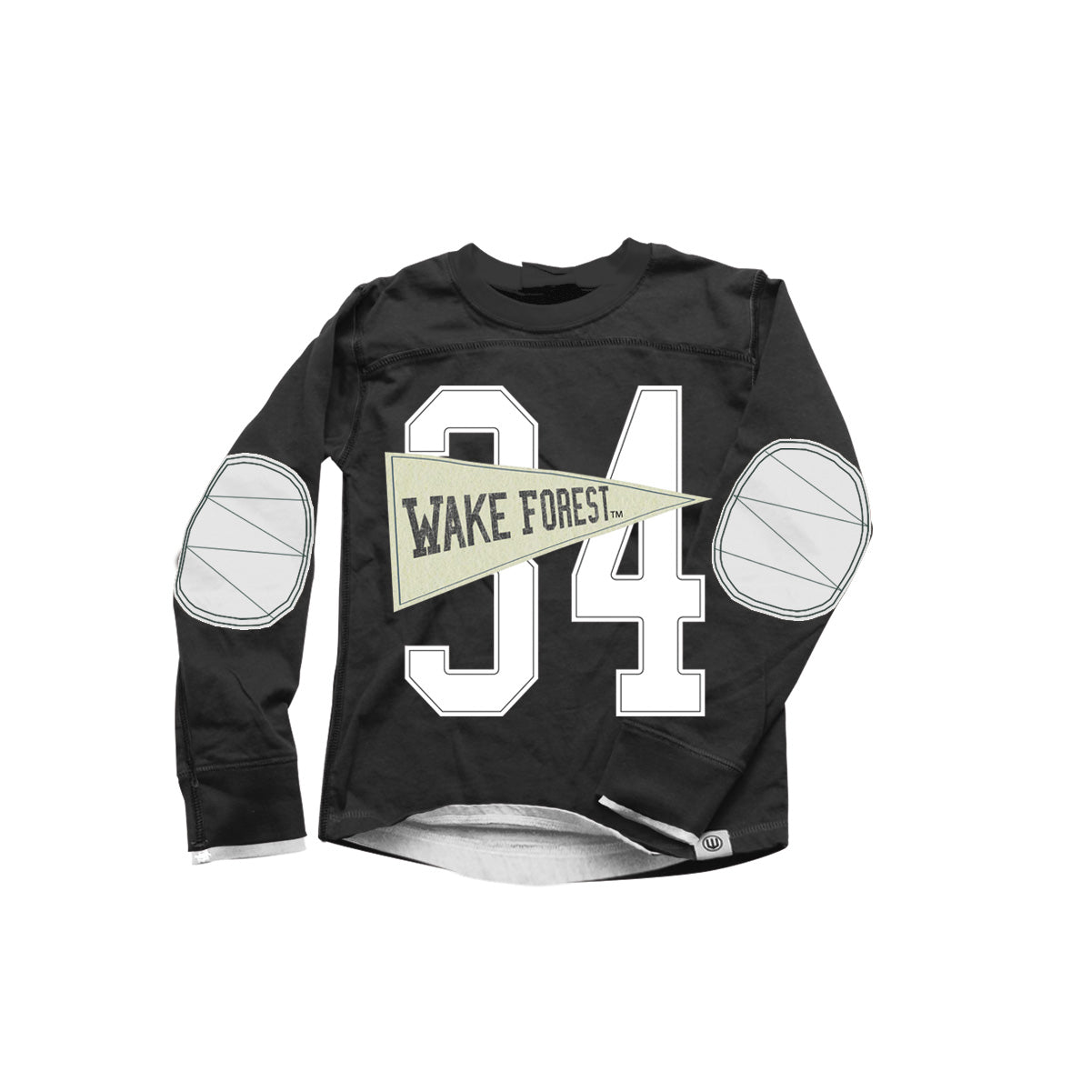 Wake Forest Demon Deacons Youth Pennant LS Jersey