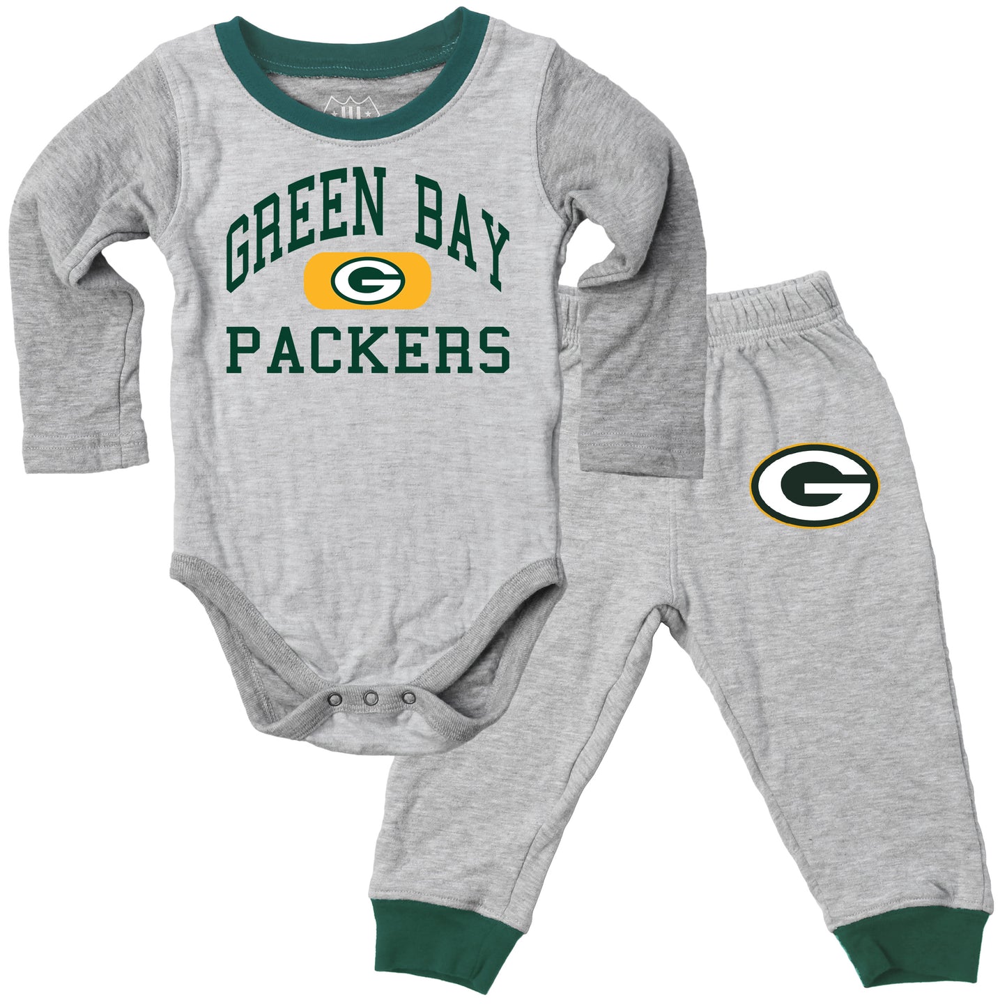 Green Bay Packers NFL Infant Jie Jie Hopper Set