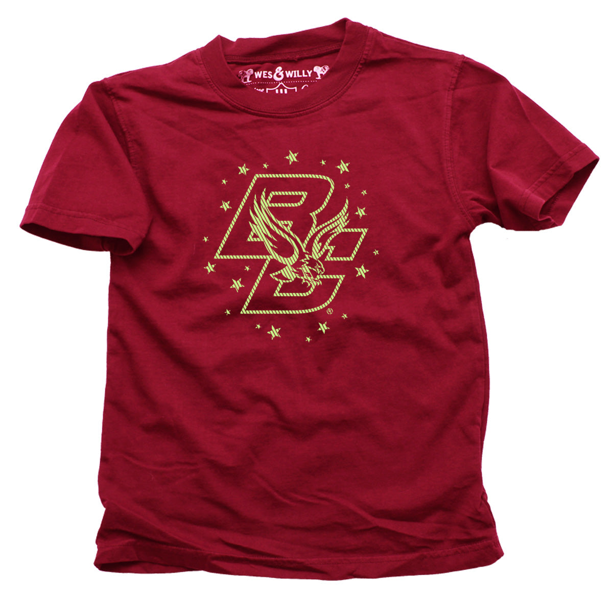 Boston College Eagles Youth Boys Glow In The Dark Tee